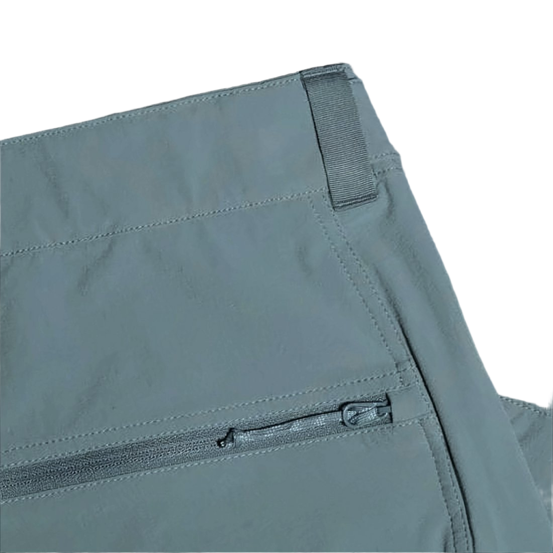 Straight Pants with Adjustable Side Tabs