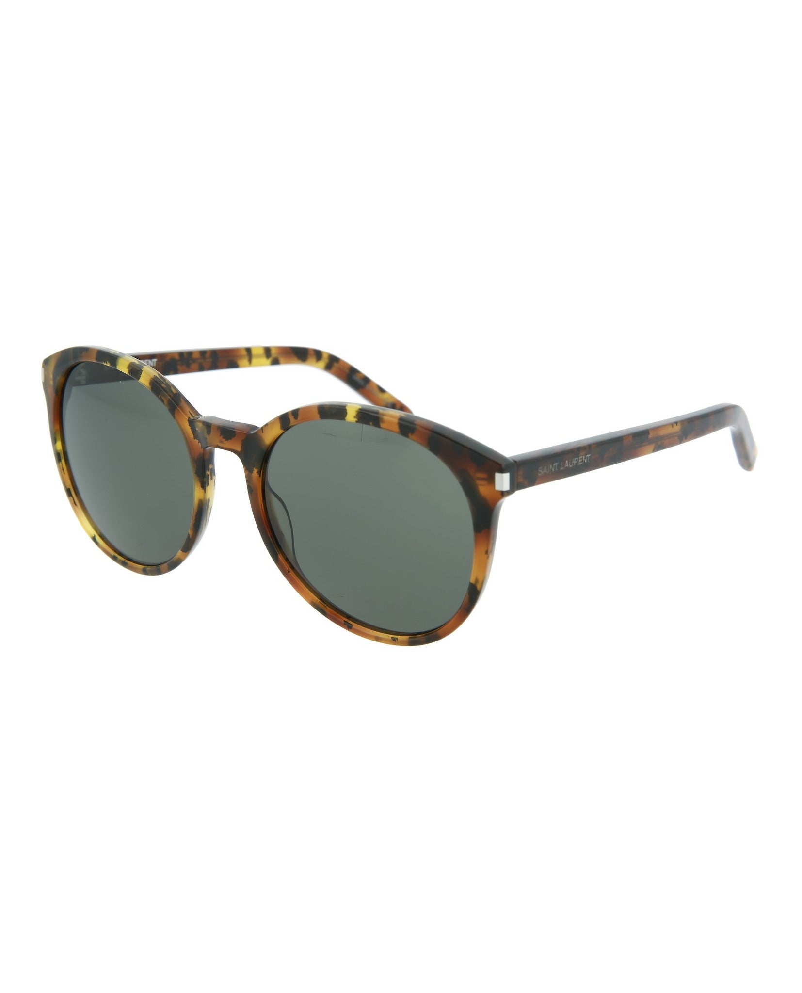 Round-Frame Acetate Sunglasses