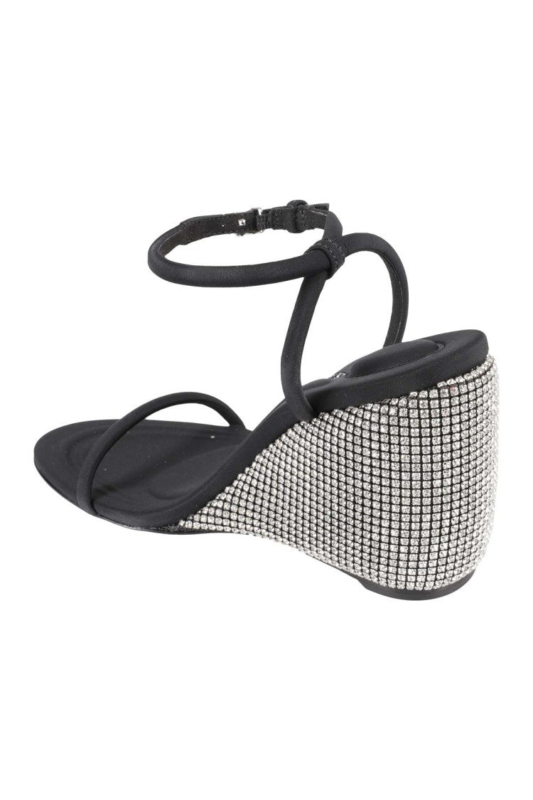 Dahlia 105 Crystal Wedge Sandal