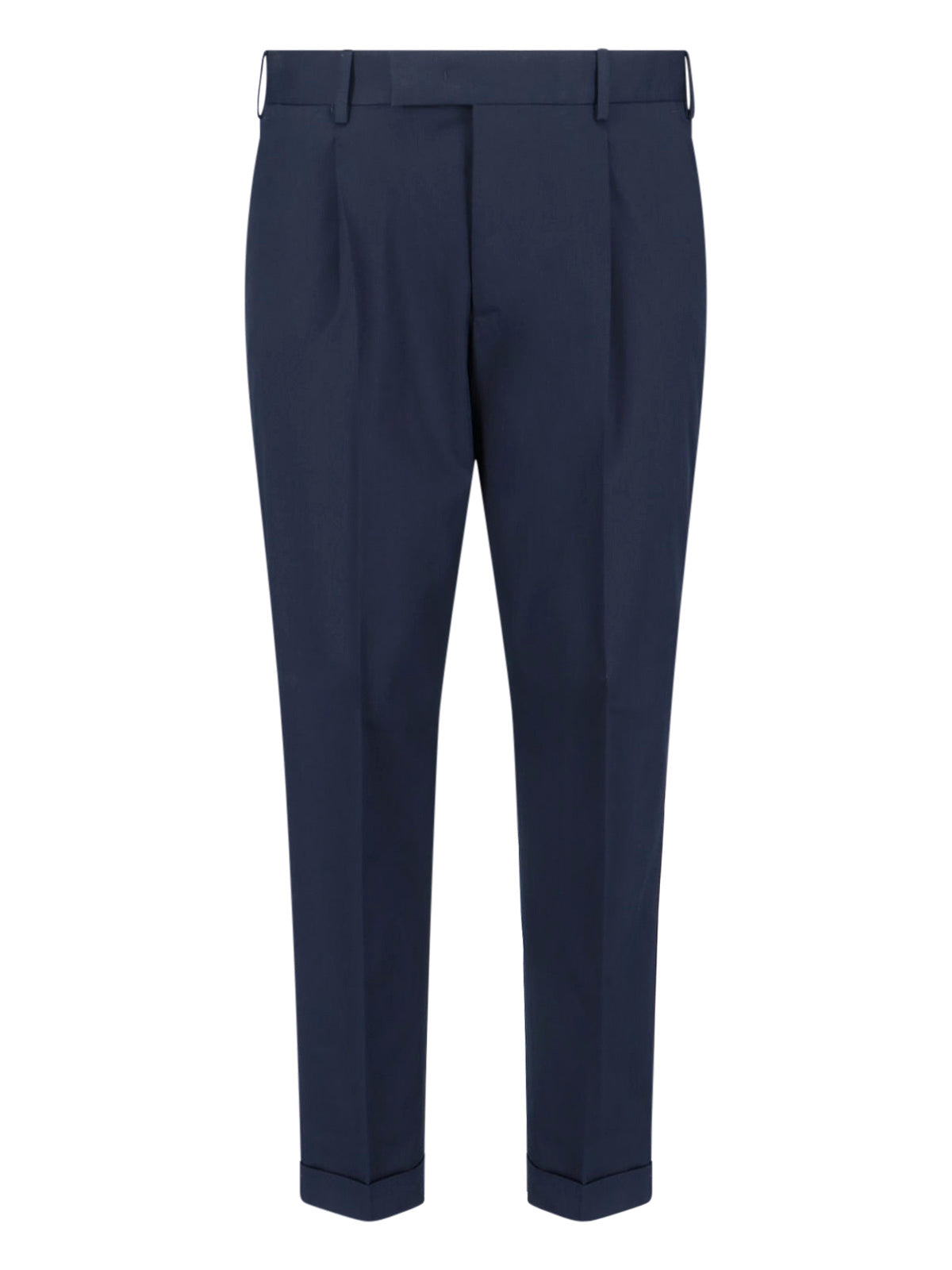 Tailored Trousers With Straight Leg Cut