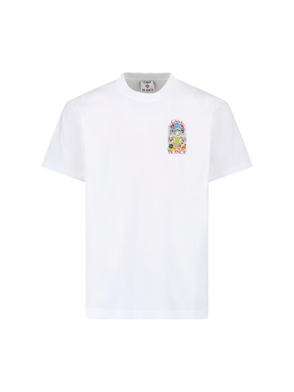 "Tennis Landscape" T-Shirt – White