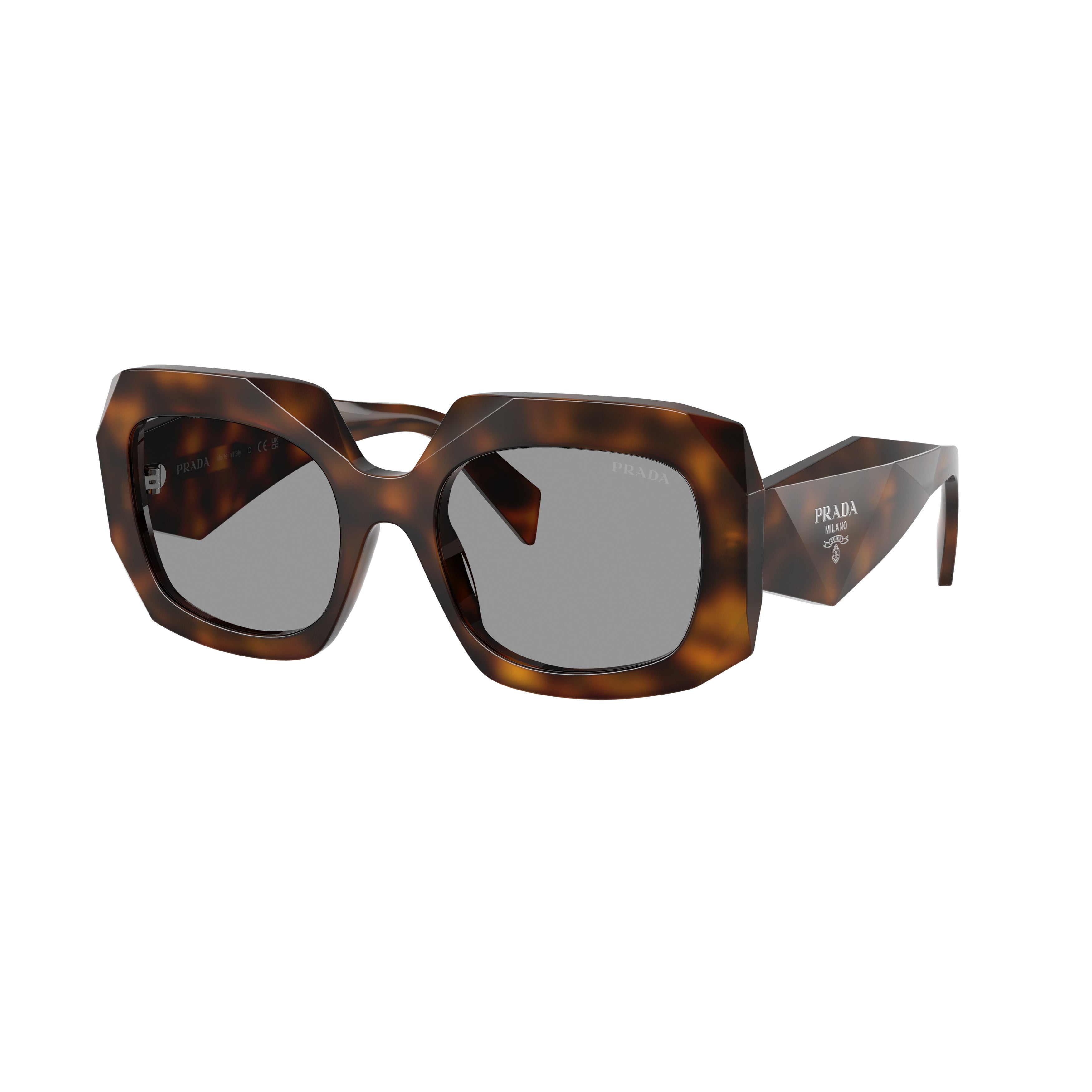 0pr B23s Oversized Square Tortoiseshell Sunglasses