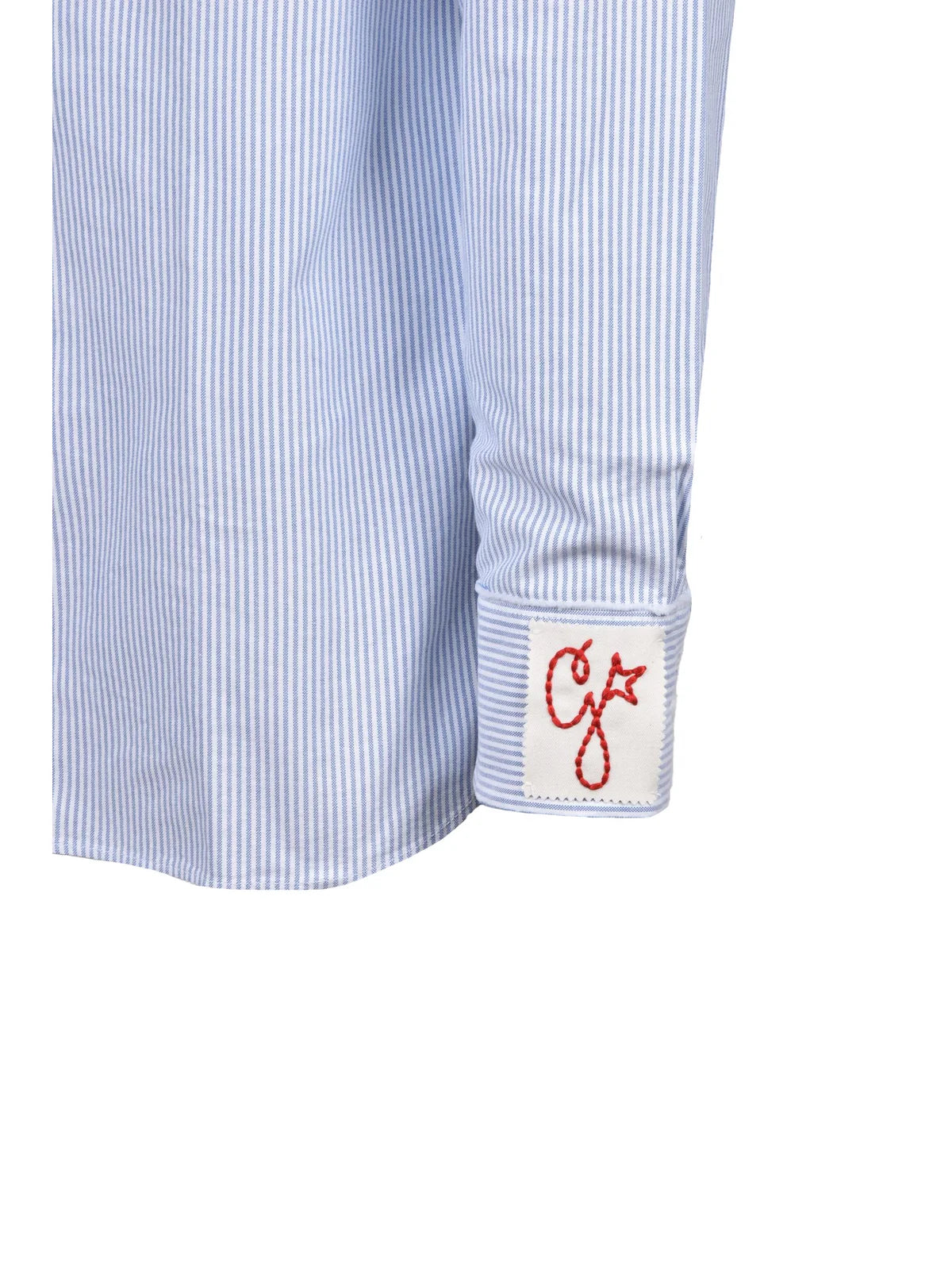 Cotton Shirt - Blue/White