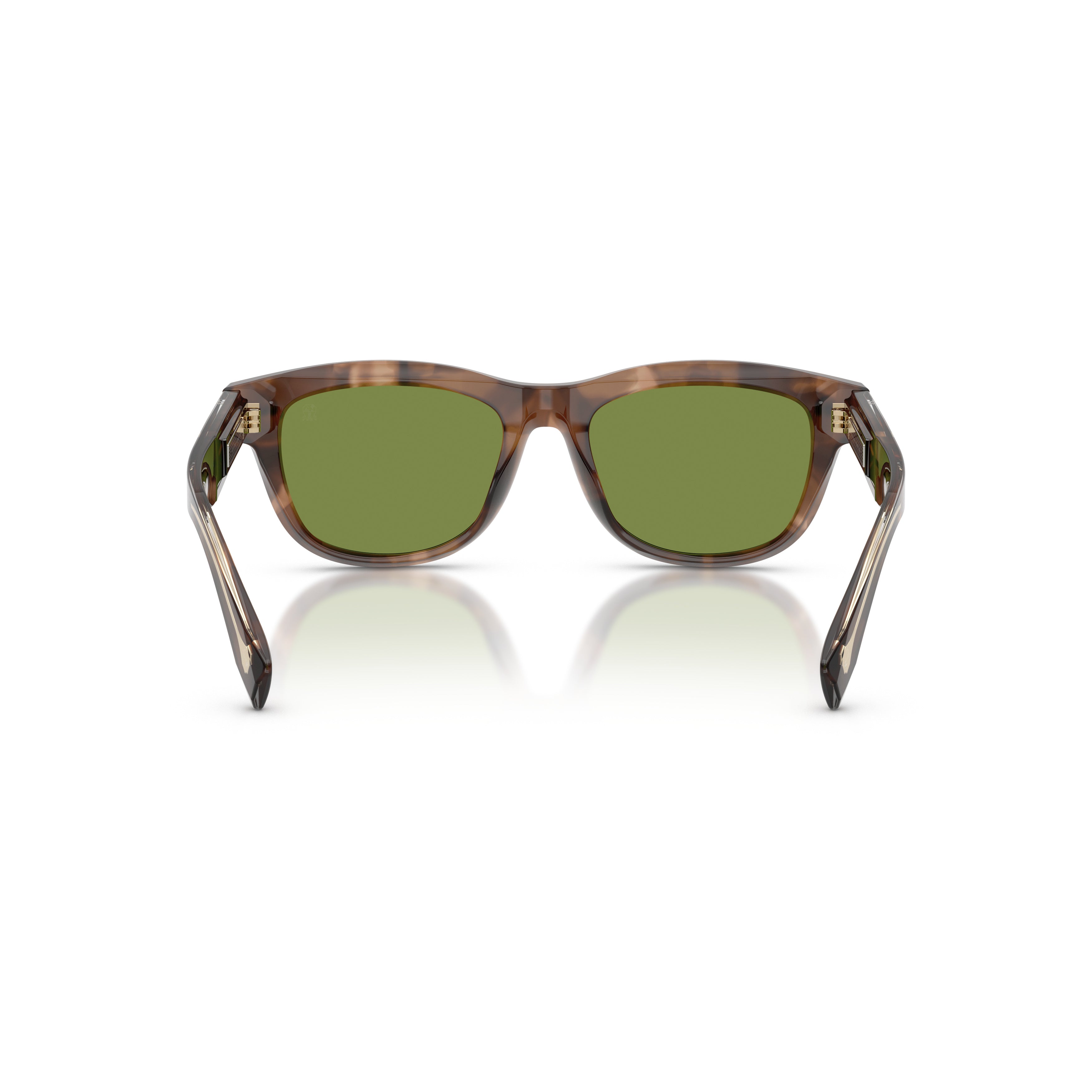 0bc3016s Rectangular Acetate Sunglasses with Tortoiseshell Pattern