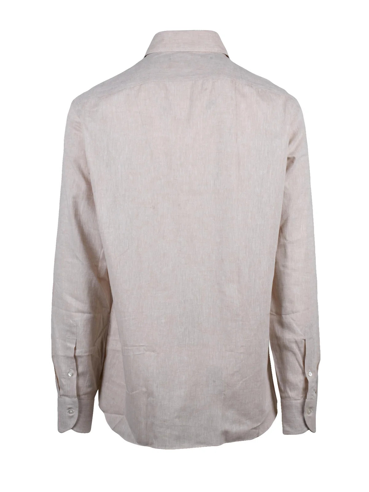 Beige Cotton Linen Shirt