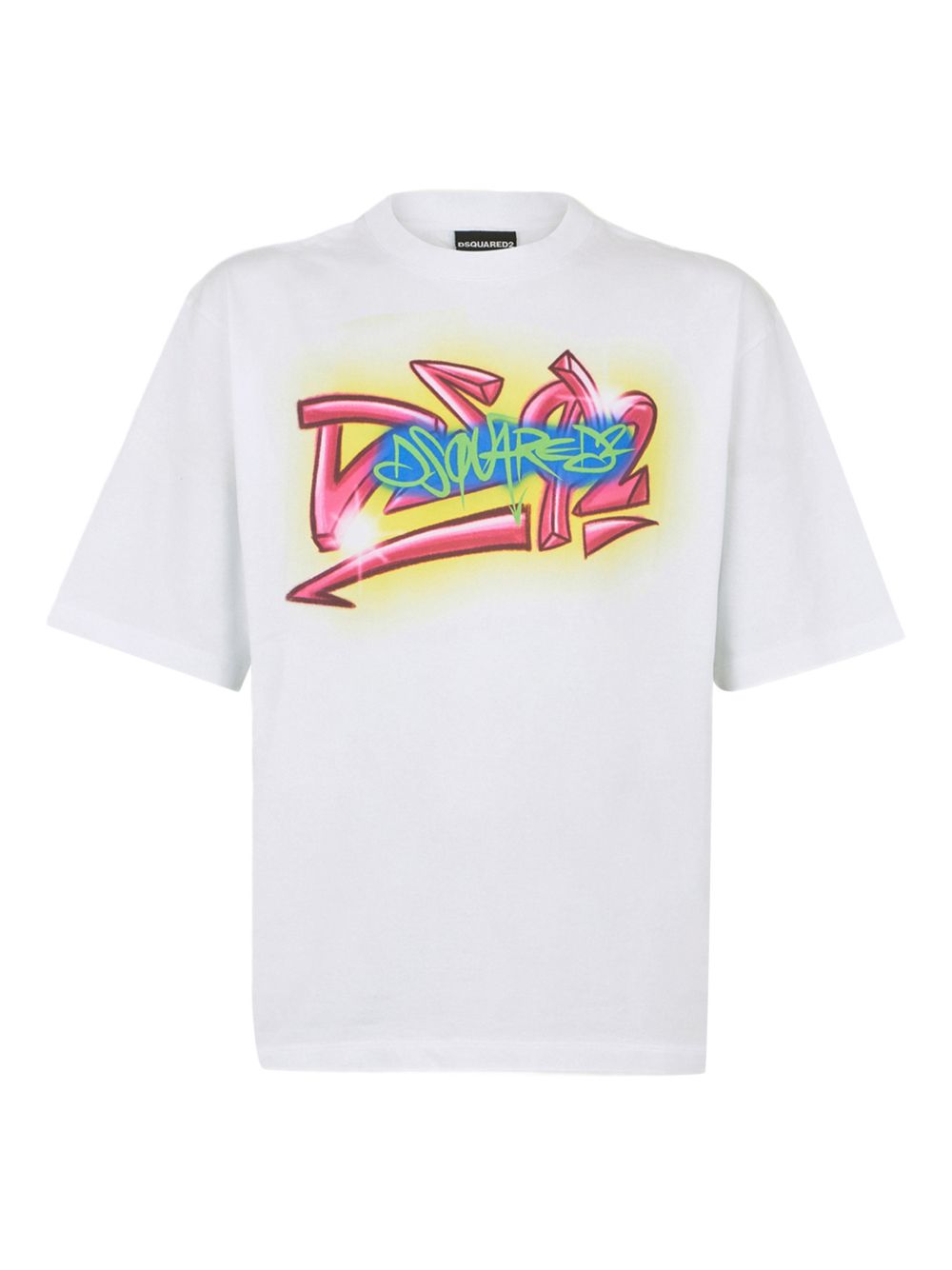 Graphic Print Crew Neck T-Shirt