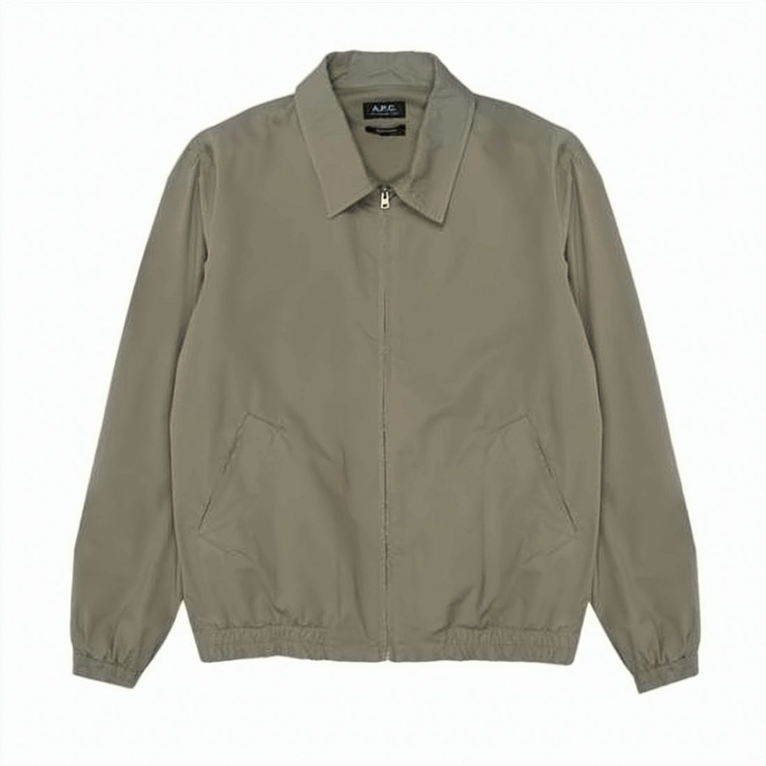 Cotton Jacket with Front Zipper
