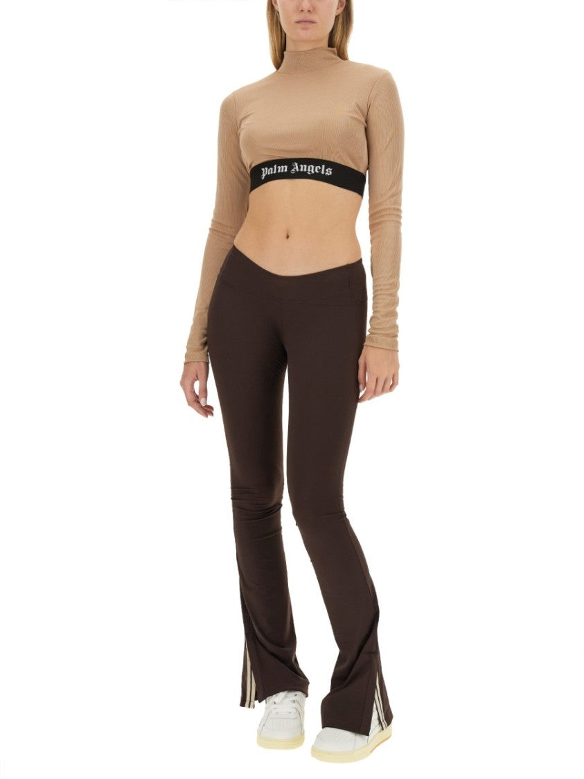 Cropped Top With Logo