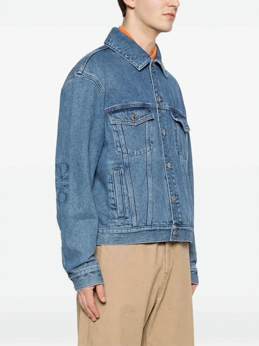 Classic Denim Jacket With Signature Accents