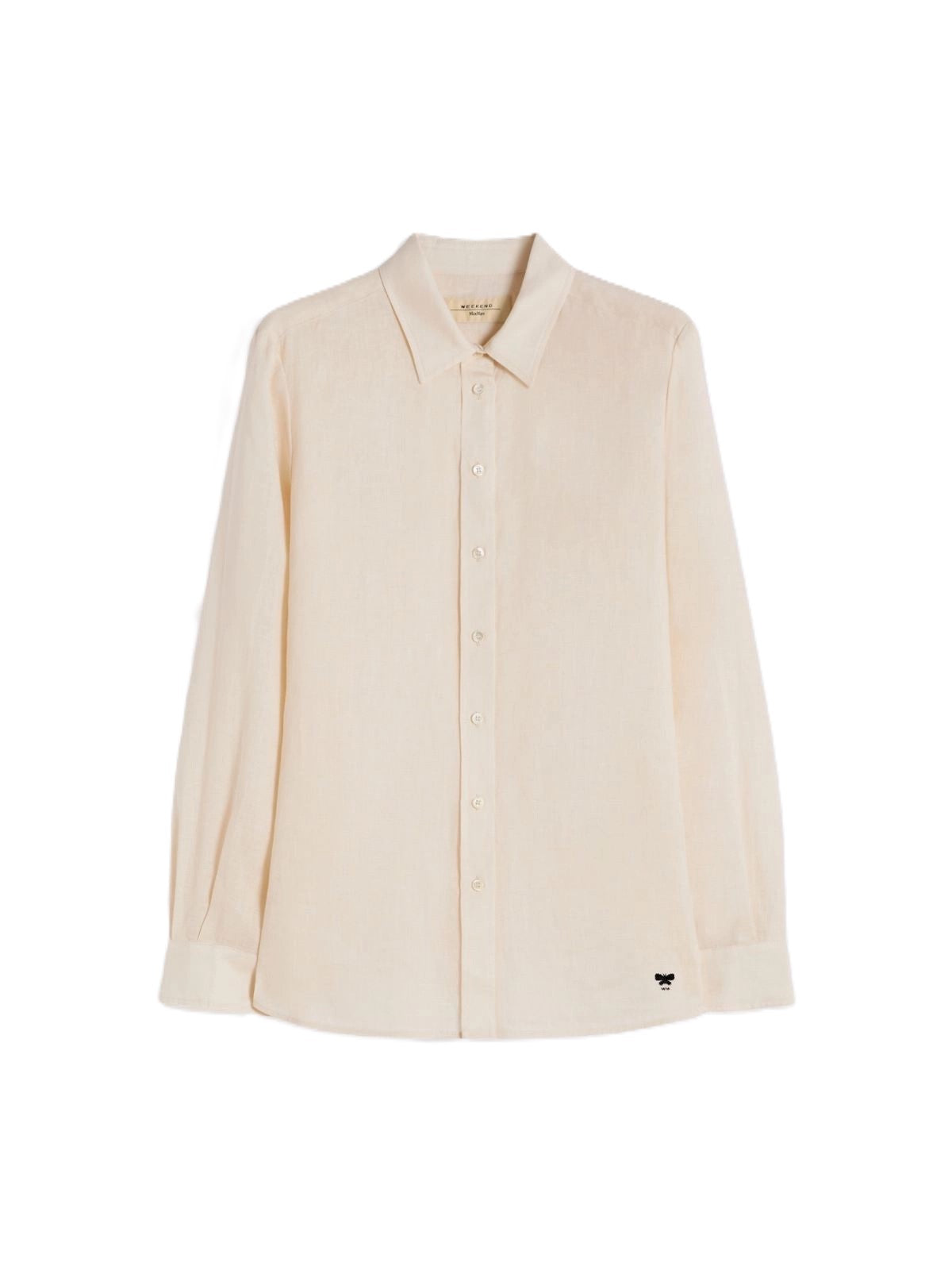 Long-Sleeved Button-Down Shirt with Classic Collar