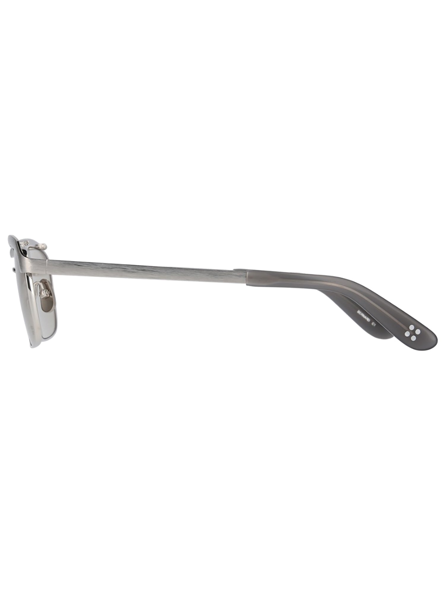 Bernard Titanium Sunglasses with Rectangular Lenses