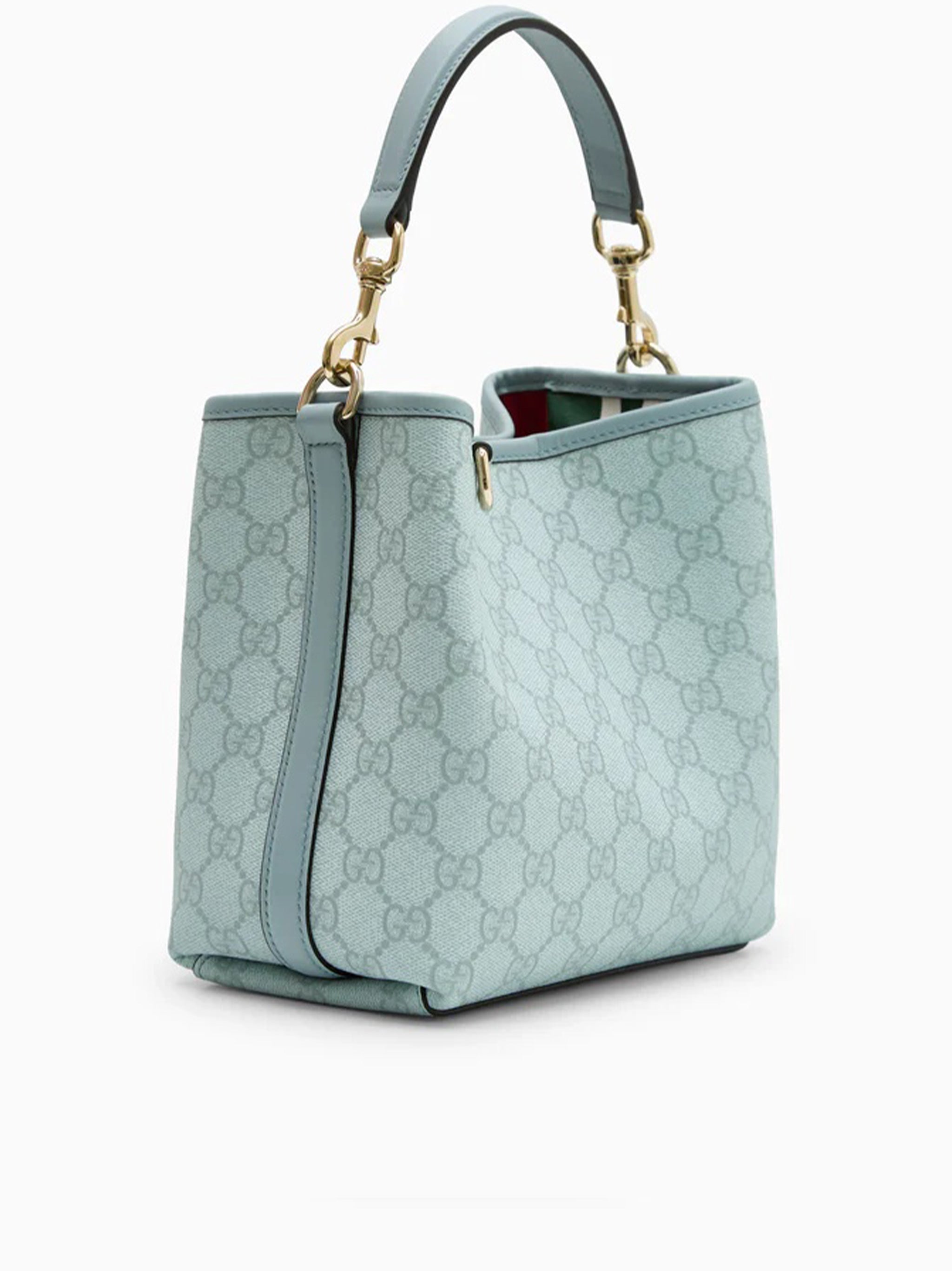 Blue Handbag GG Structured Monogram Bag