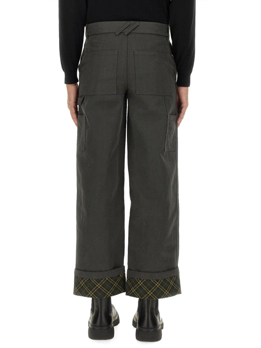 Wide-Leg Carpenter Pants