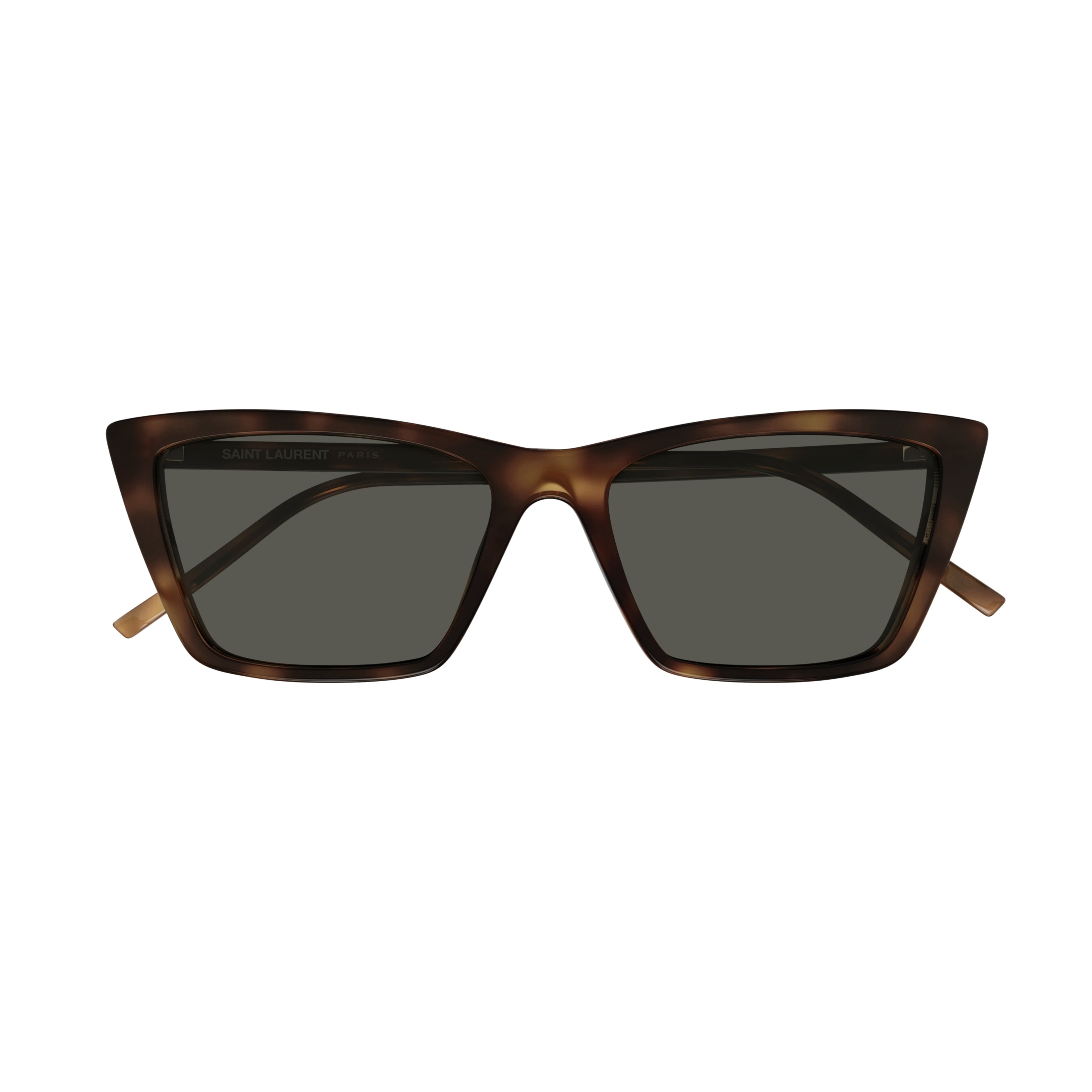 Sl 737 Mica Thin Angular Tortoiseshell Cat-Eye Sunglasses