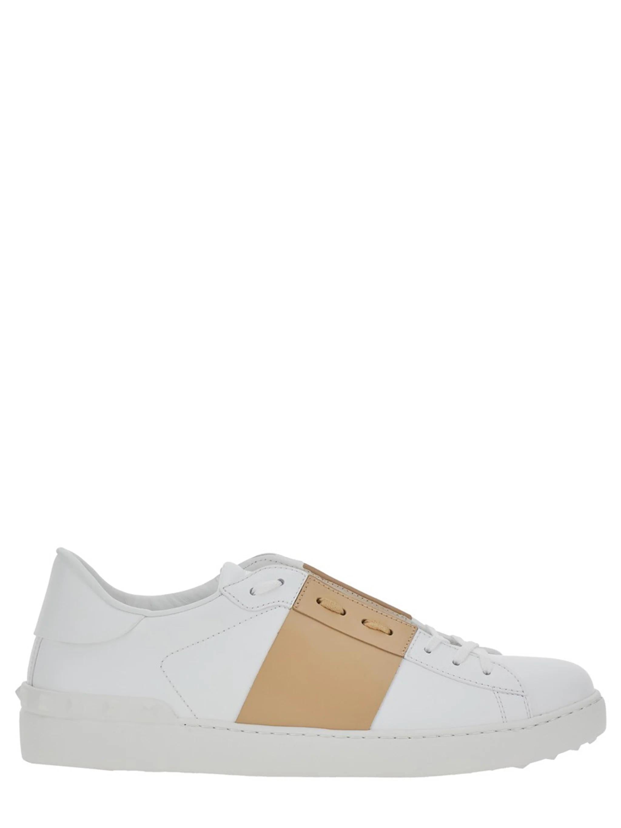 Low-Top Calf Leather Valentino Sneakers