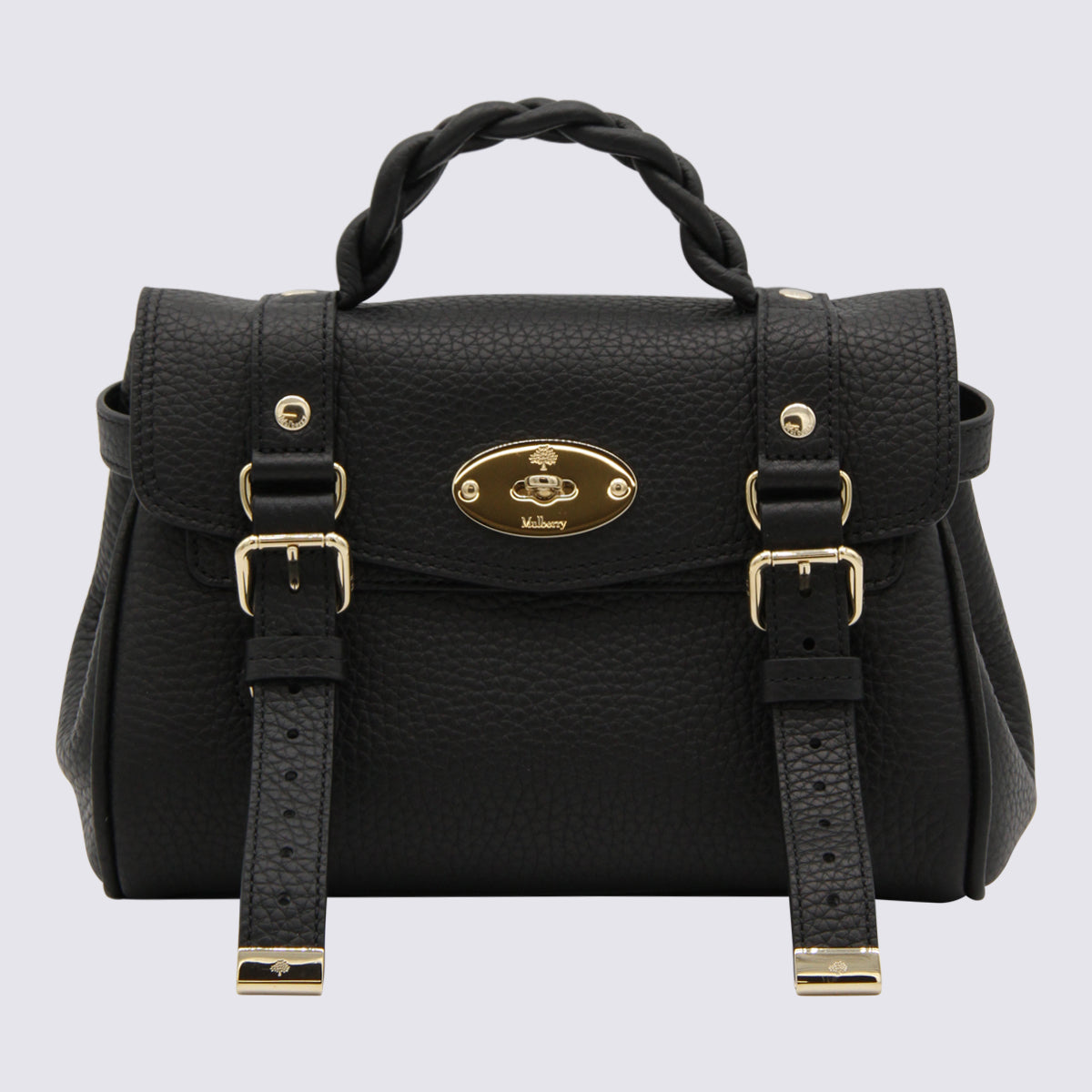Mini Alexa Heavy Grain Top Handle Bag