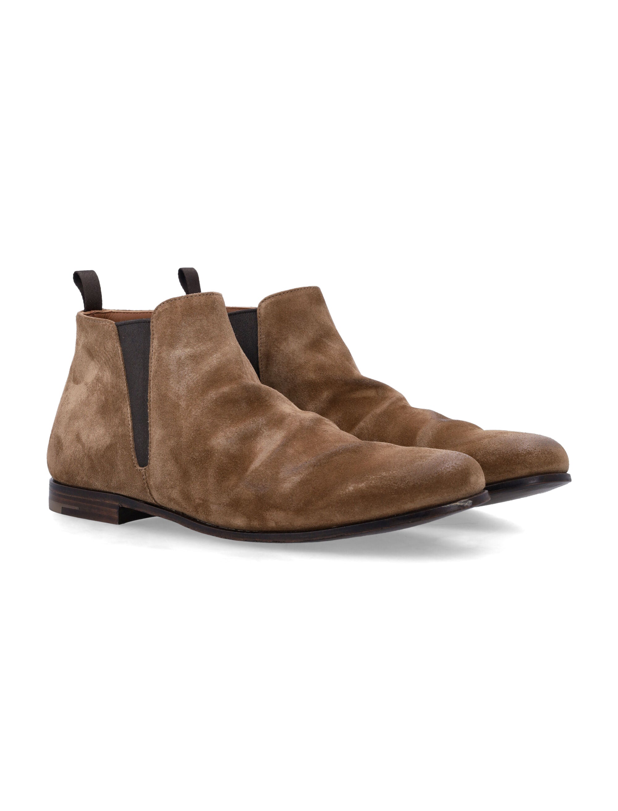 Vintage Suede Ankle Boots