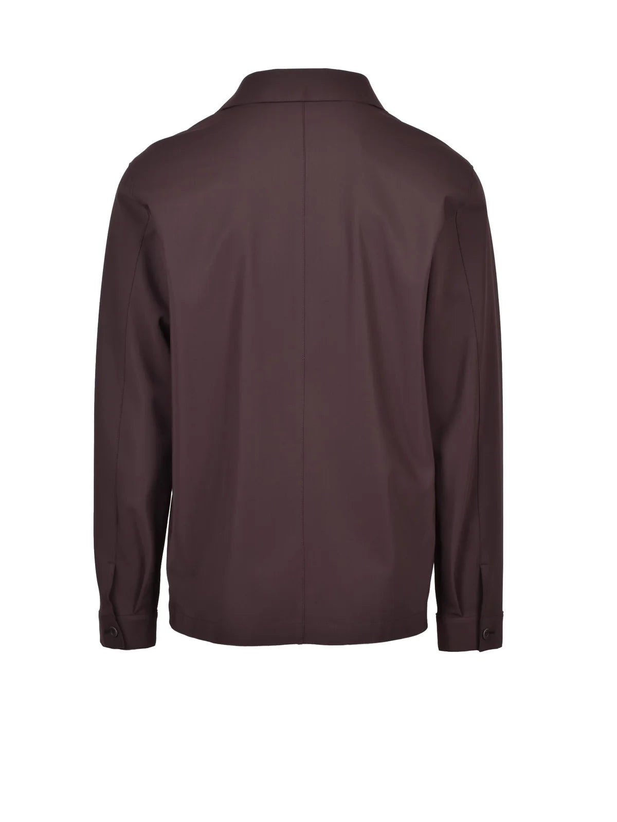 Scuba Shirt Jacket - Brown