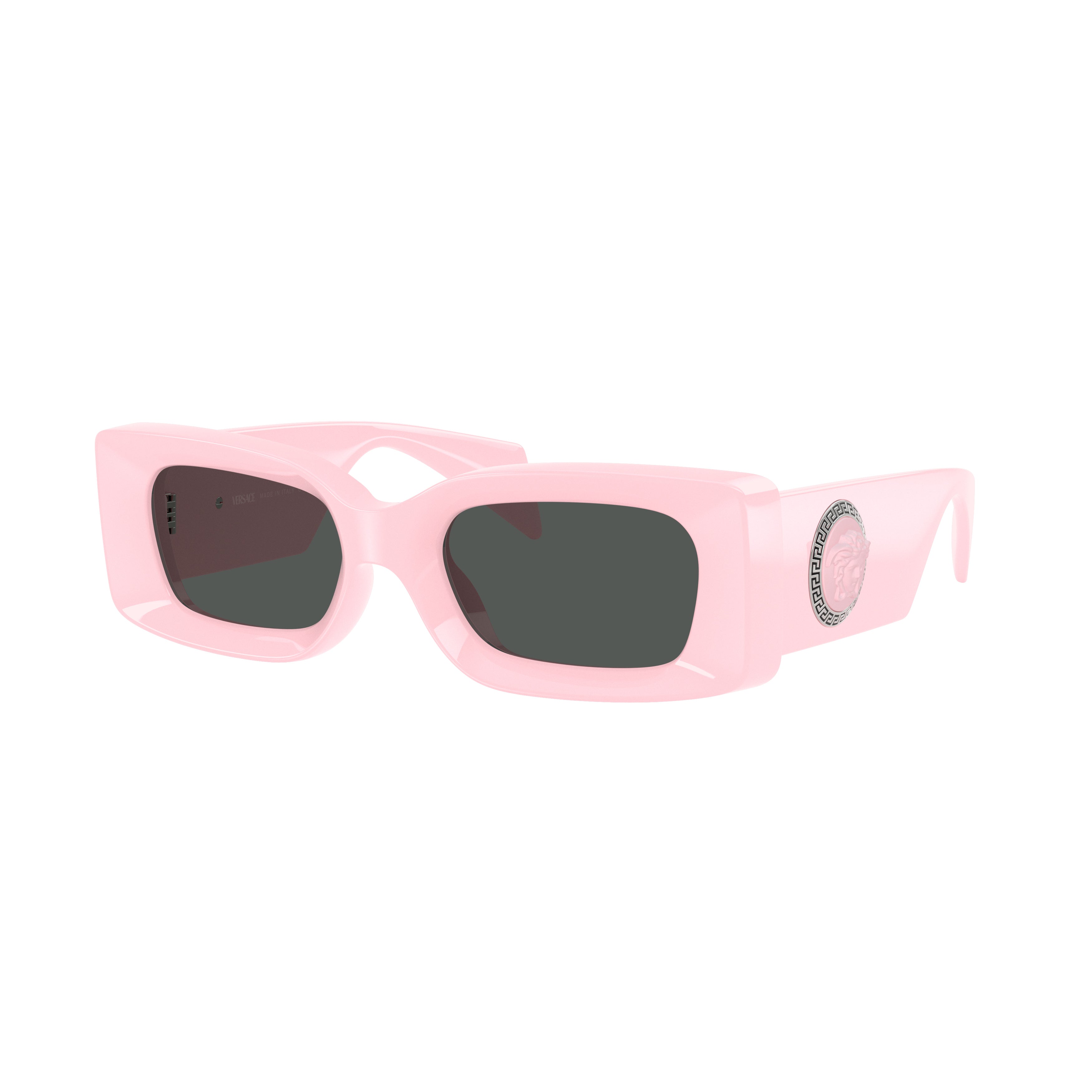 0ve4474u Rectangular Frame Sunglasses in Soft Pink