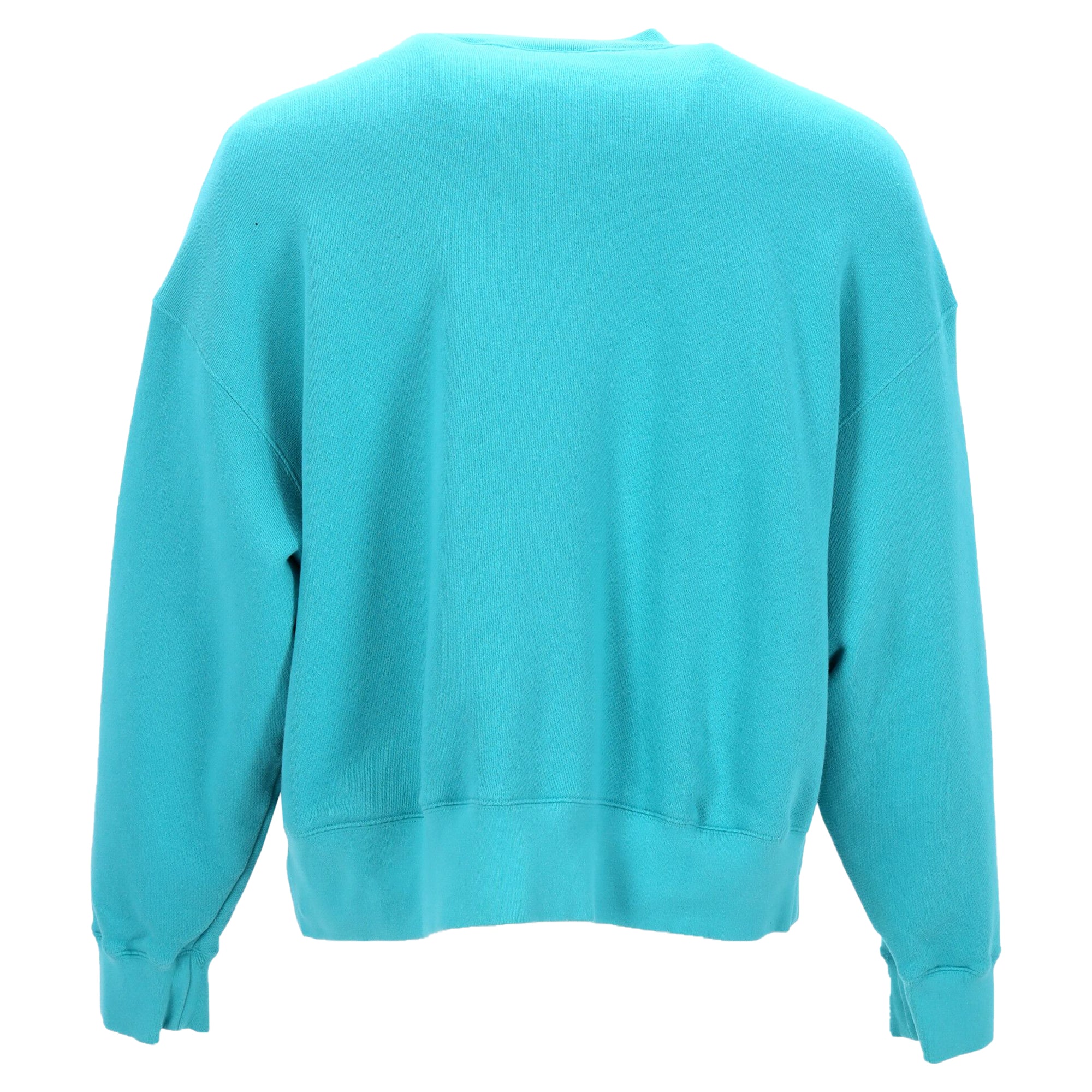 Bear Embroidered Sweatshirt With Print And Ribbed Details