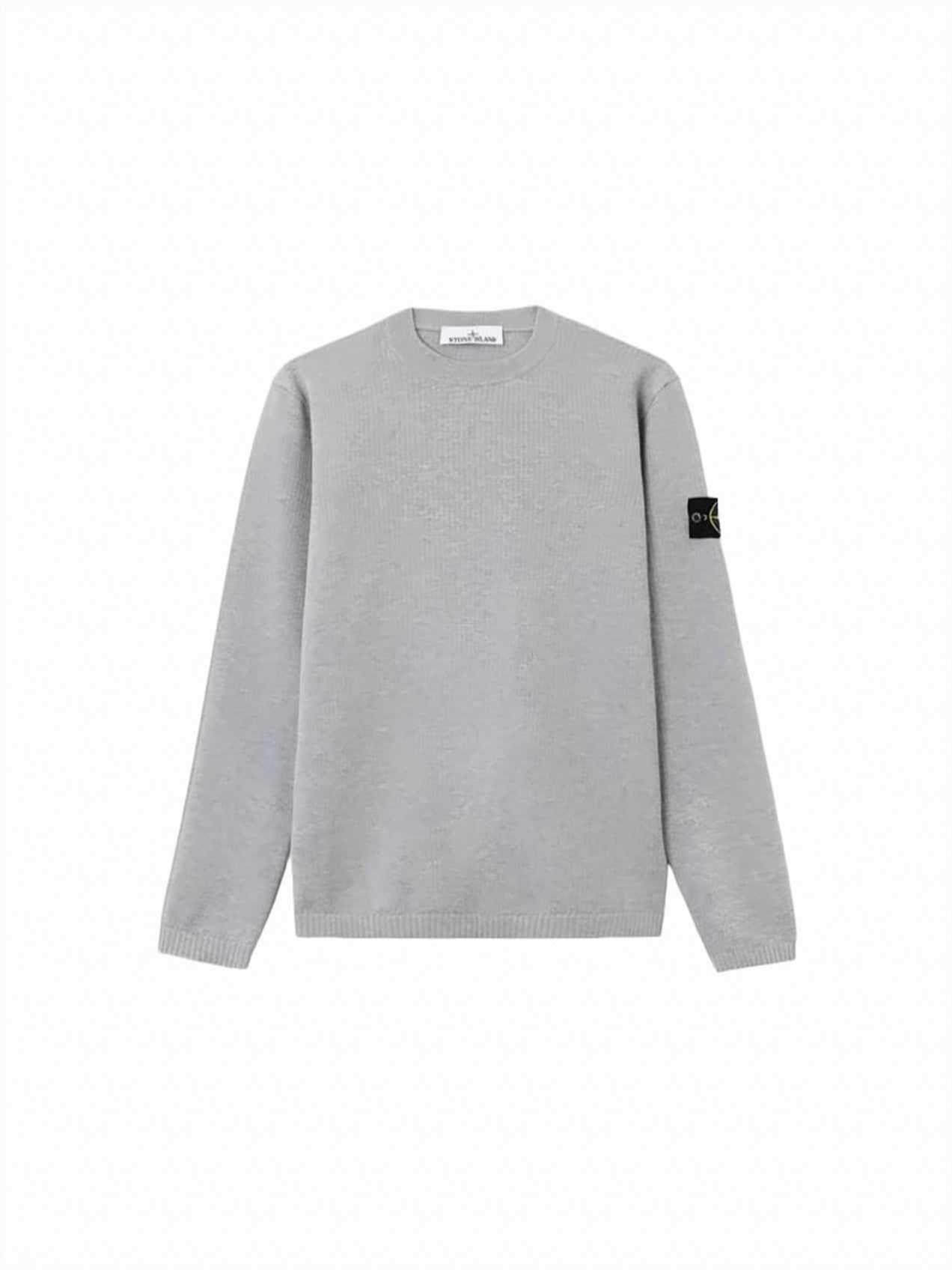 Organic Cotton Melange Pearl Grey Sweatshirt