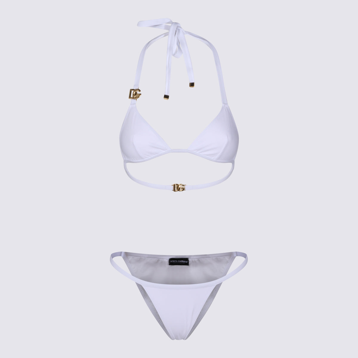 White Triangle Bikini