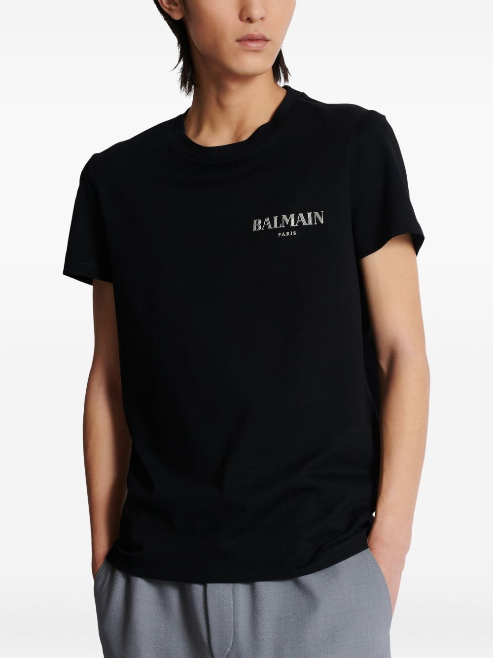 Black Crew Neck T-Shirt