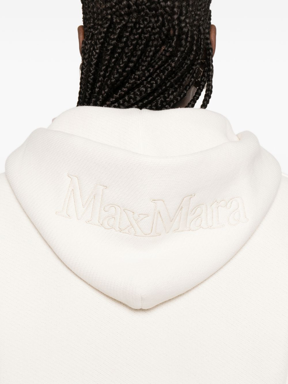 Cotton Jersey Sweatshirt with Kimono Sleeves