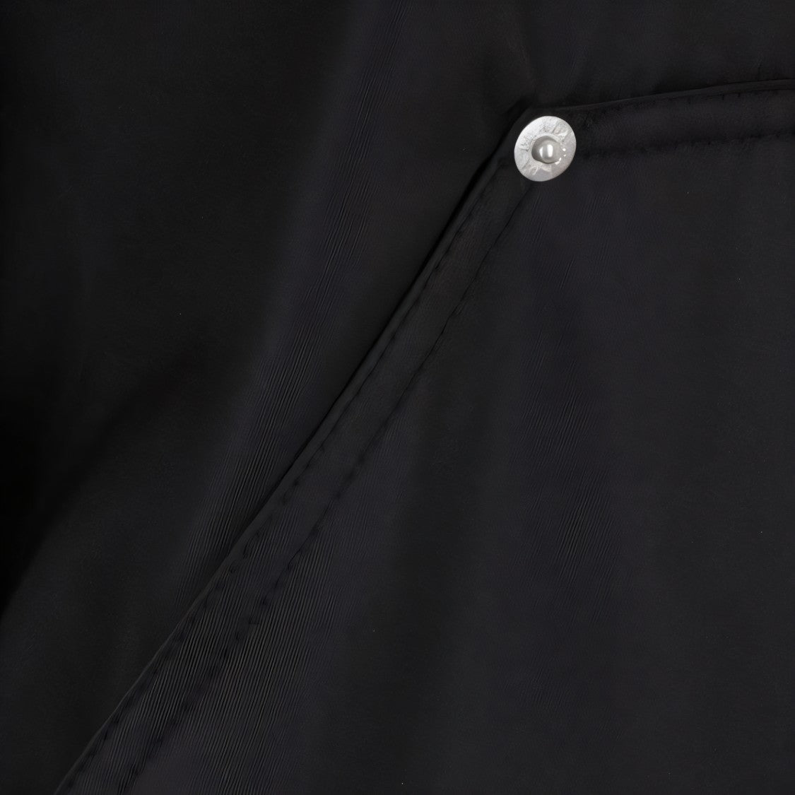 Black Zip-Up Jacket With Hood