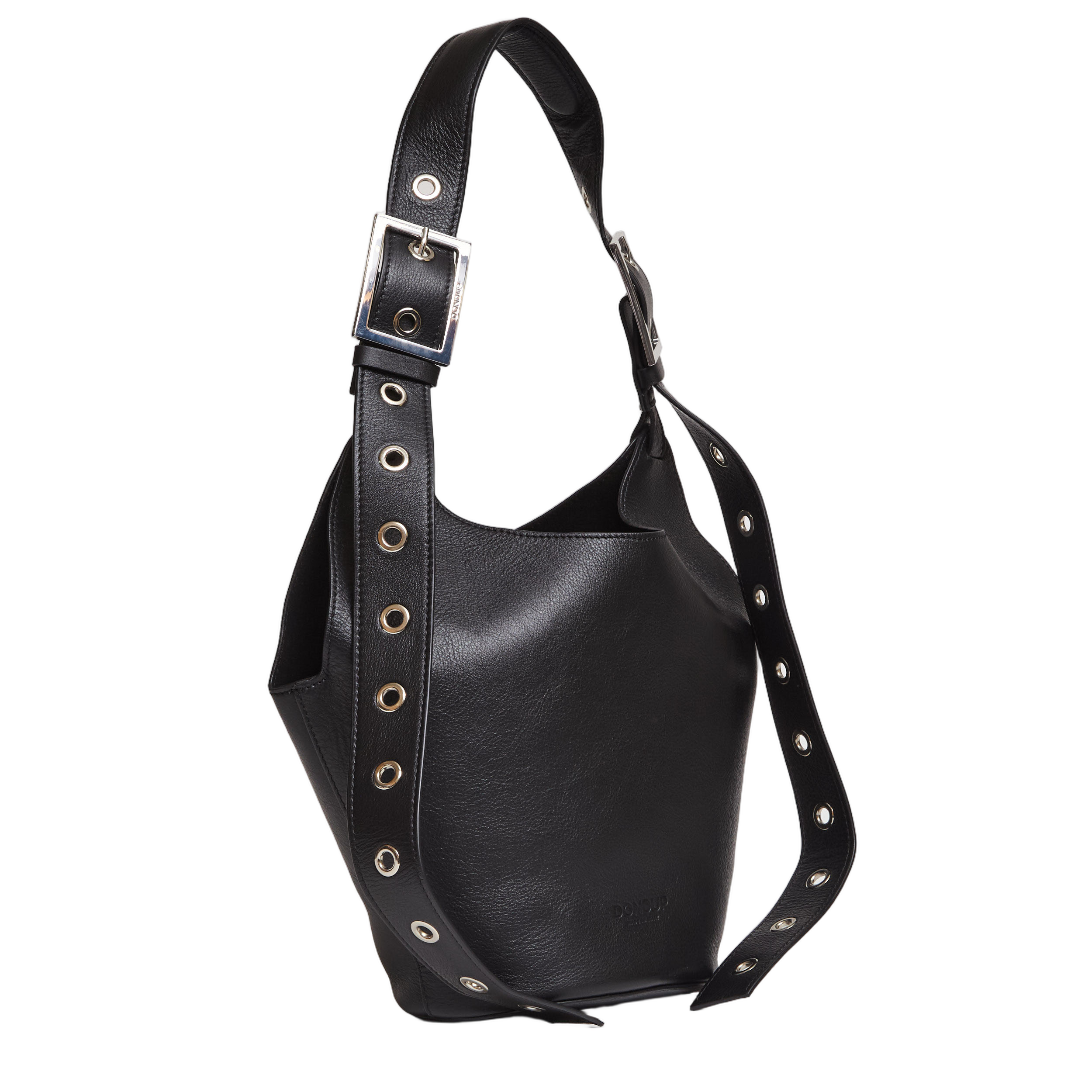 Leather Small Hobo Bag