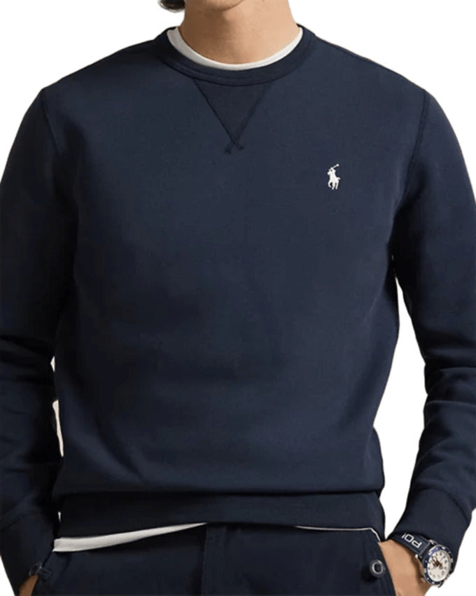 Comfort-Fit Aviator Navy Sweatshirt