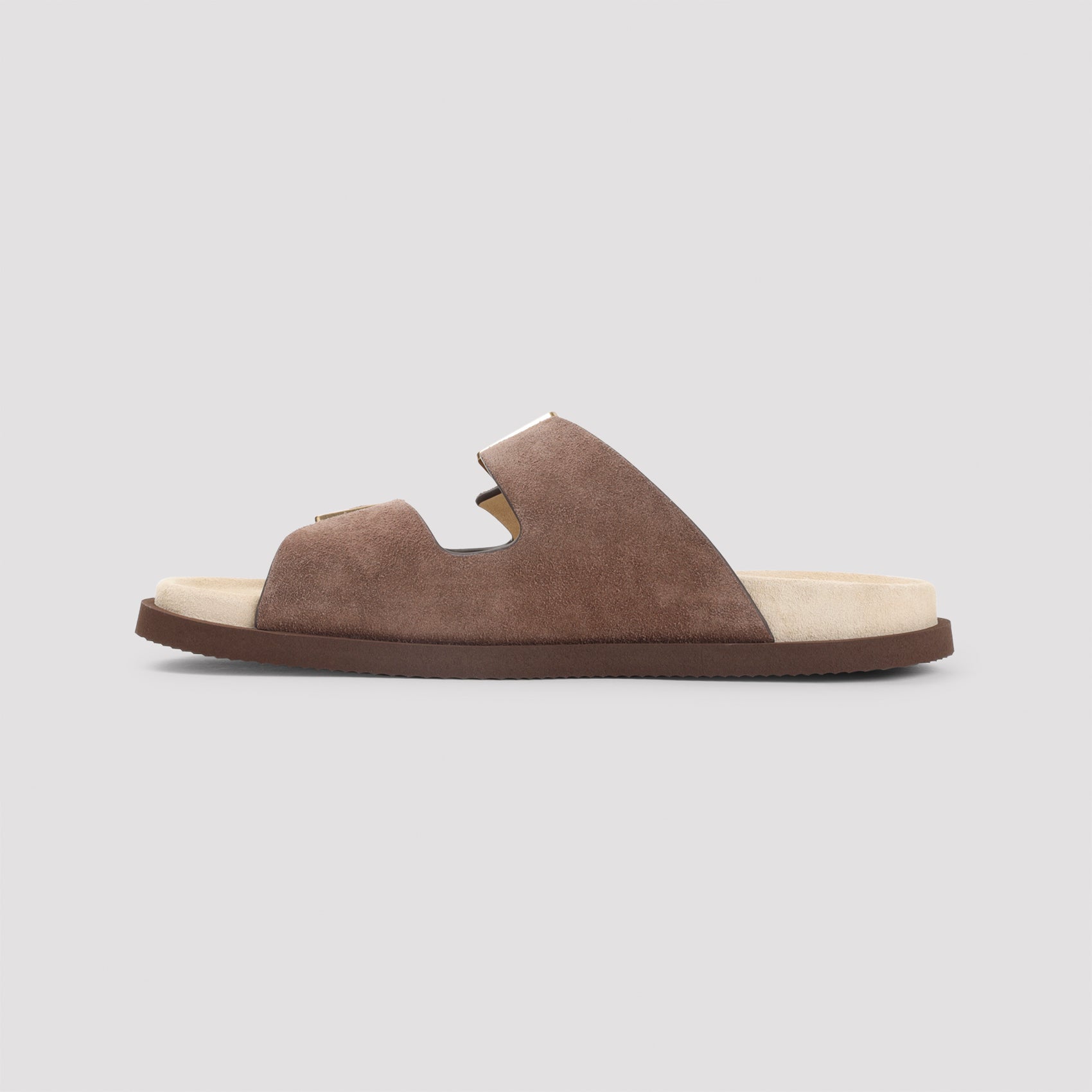 Double-Strap Minimalist Sandals With Adjustable Buckles
