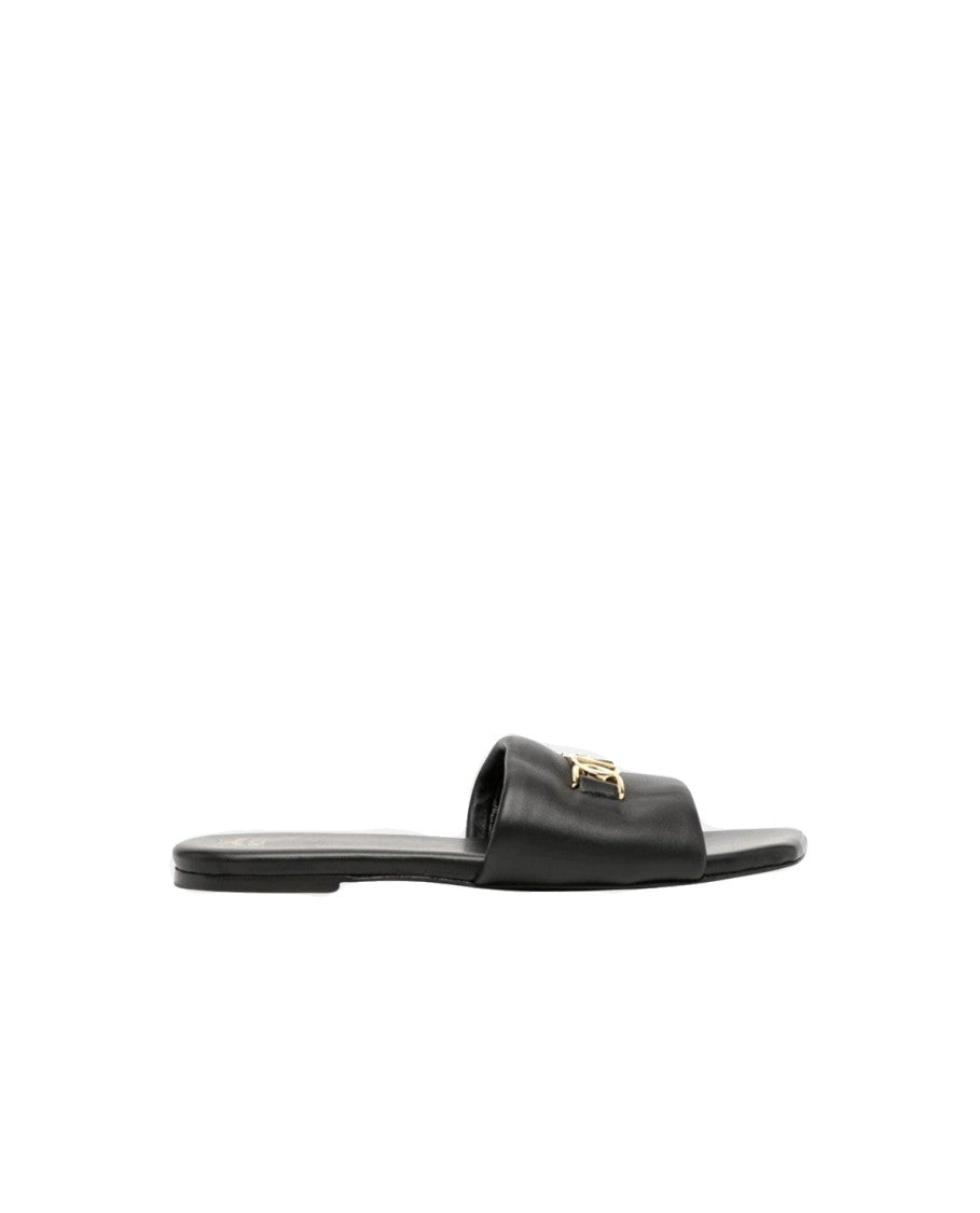 Mcm Leather Flat Sandals