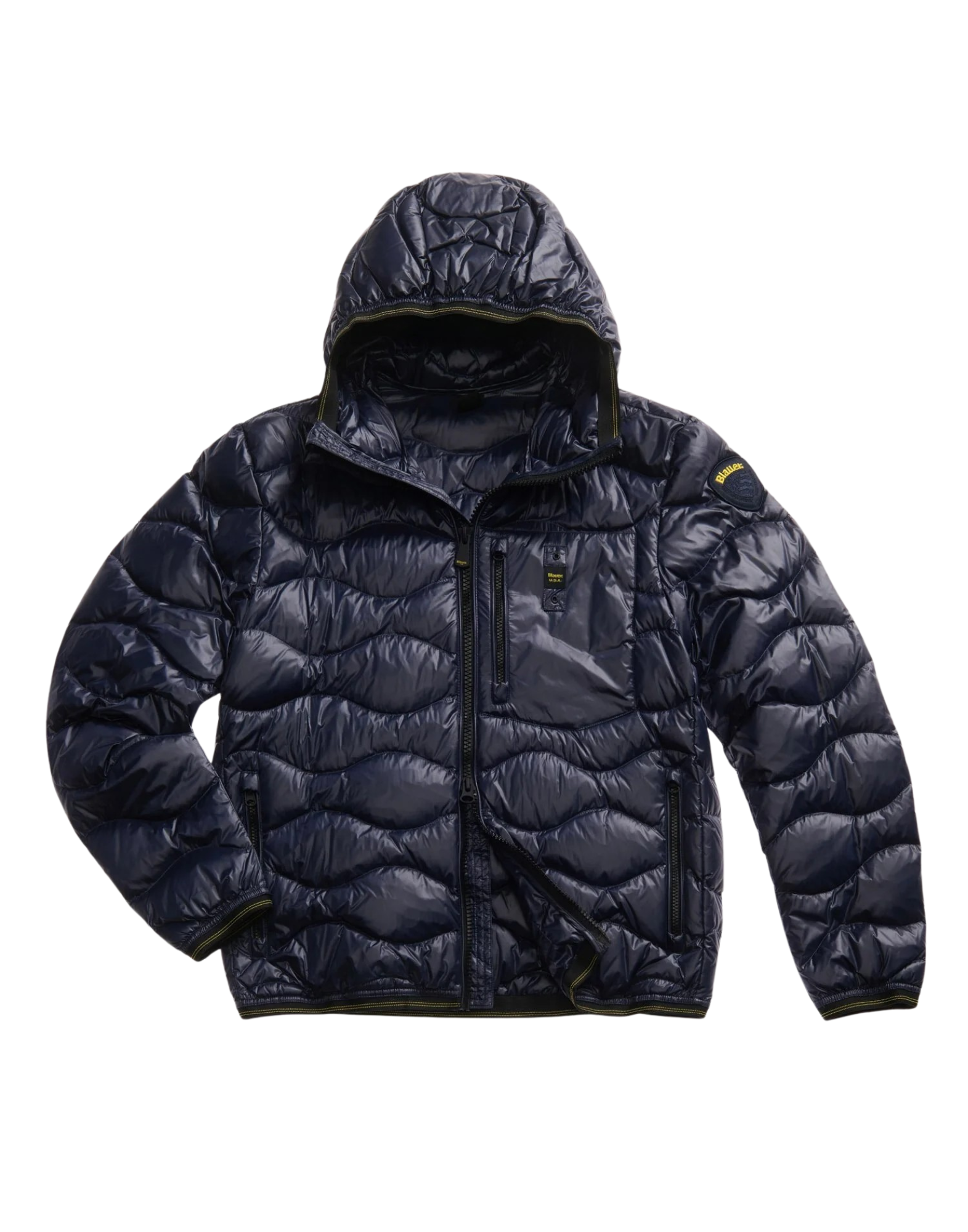 Wave — Hooded Down Jacket