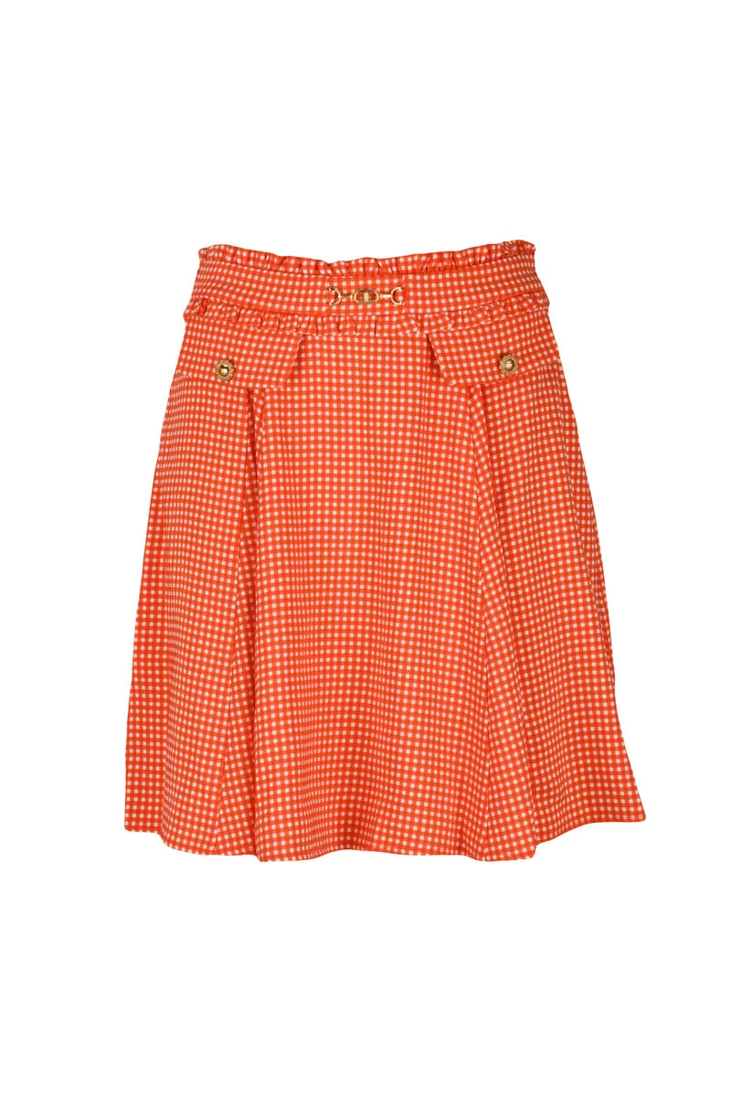 A-Line Skirt - Red