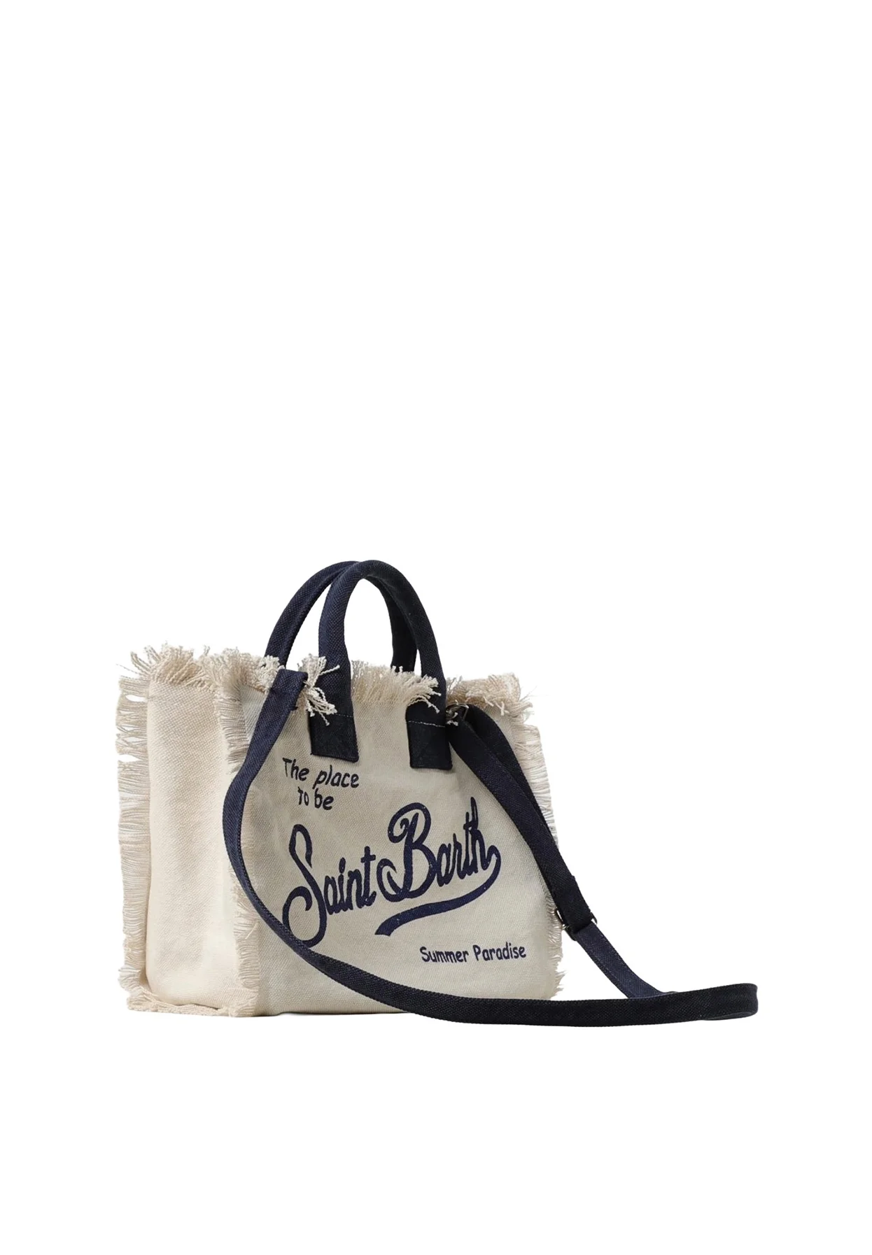 Ivory White Colette Cotton Handbag