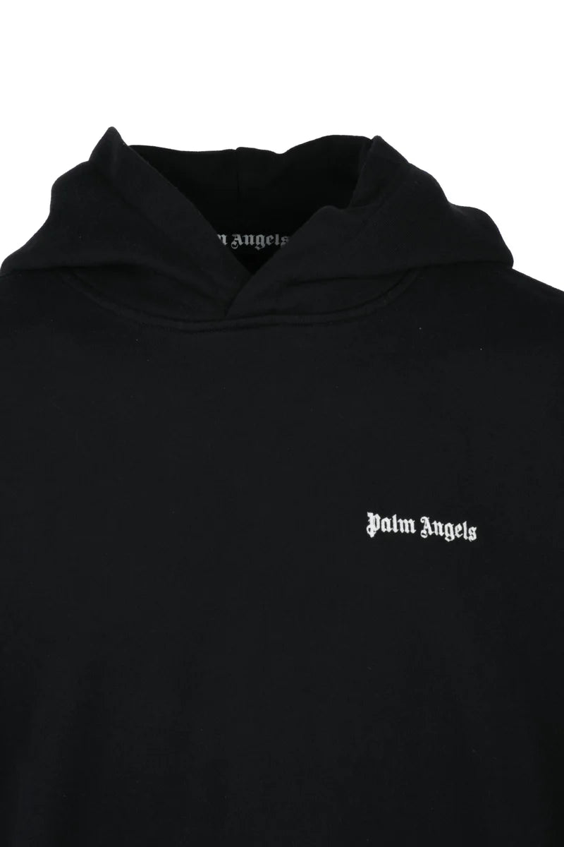 Relaxed Fit Black Hoodie