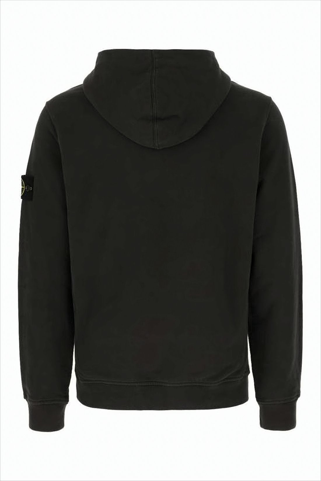 Pullover Hoodie with Ribbed Cuffs
