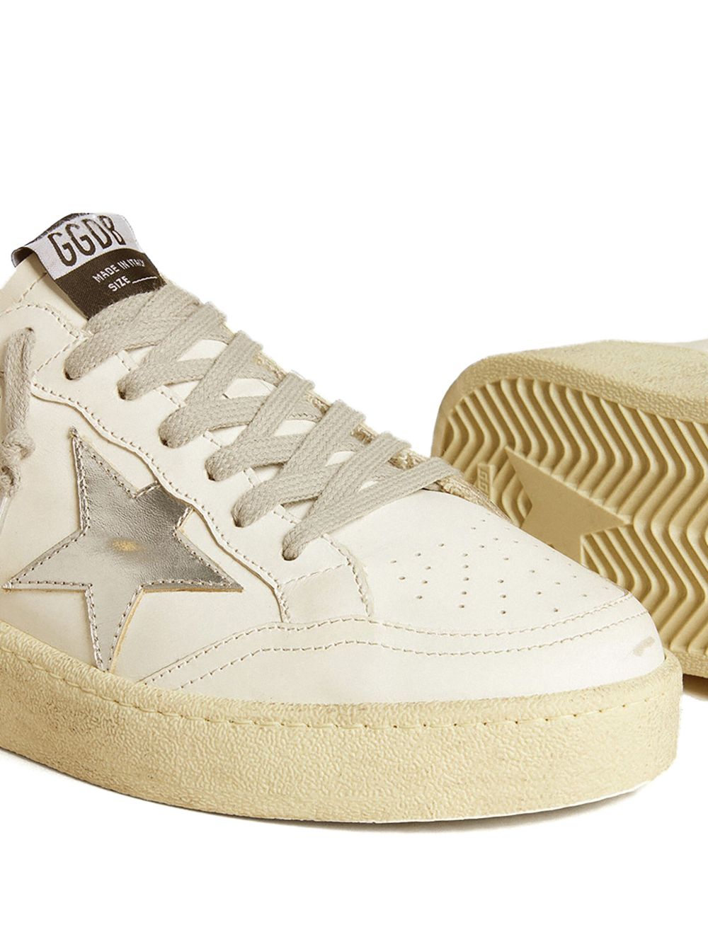 Low-Top Sneakers with Silk