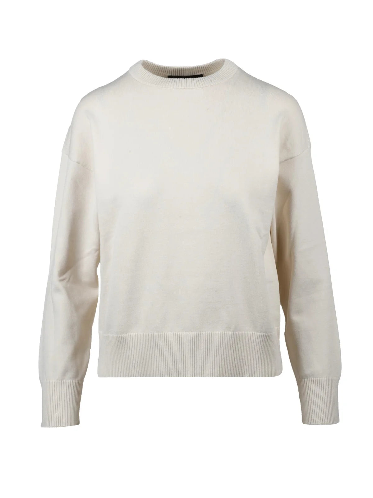 White Polyester Sweater