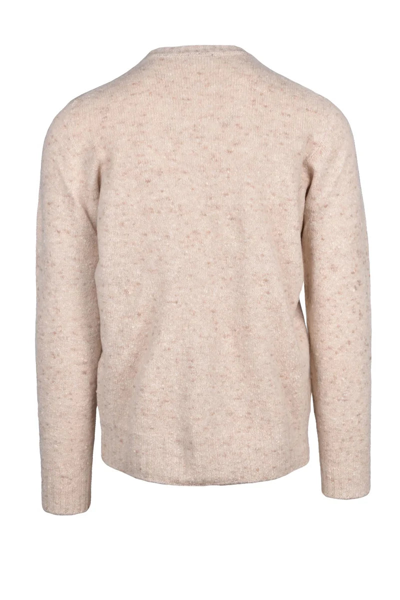 Crew Neck Sweater - Beige