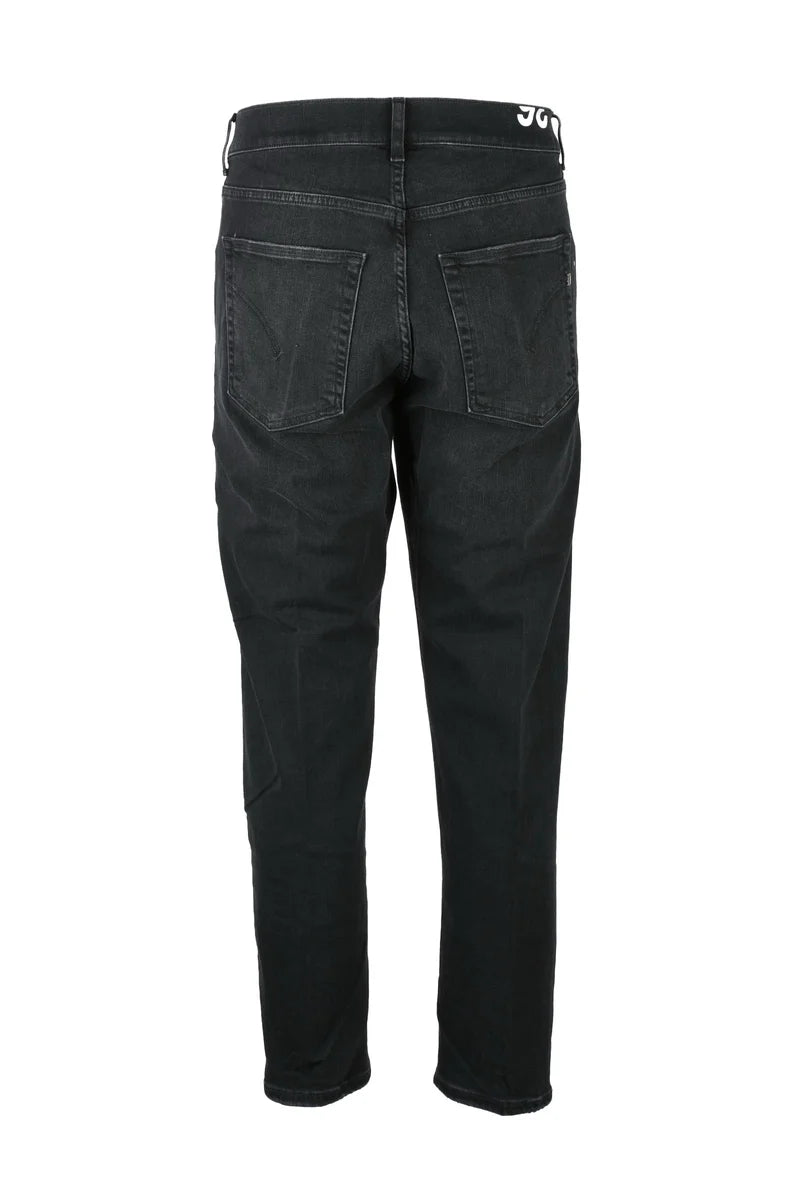 Jeff Carrot Fit Jeans - Black