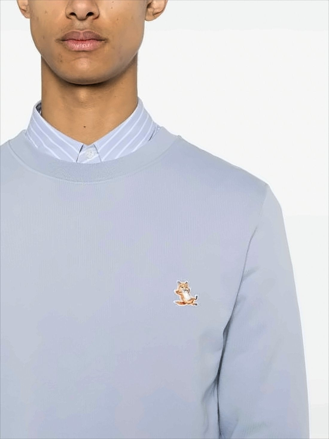 Long-Sleeve Crew Neck Sweatshirt