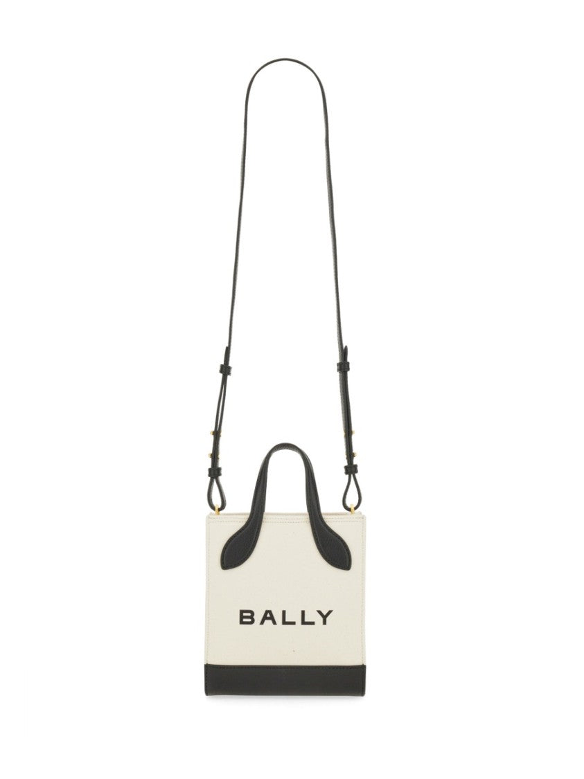 Structured Bag With Detachable Strap And Bold Logo