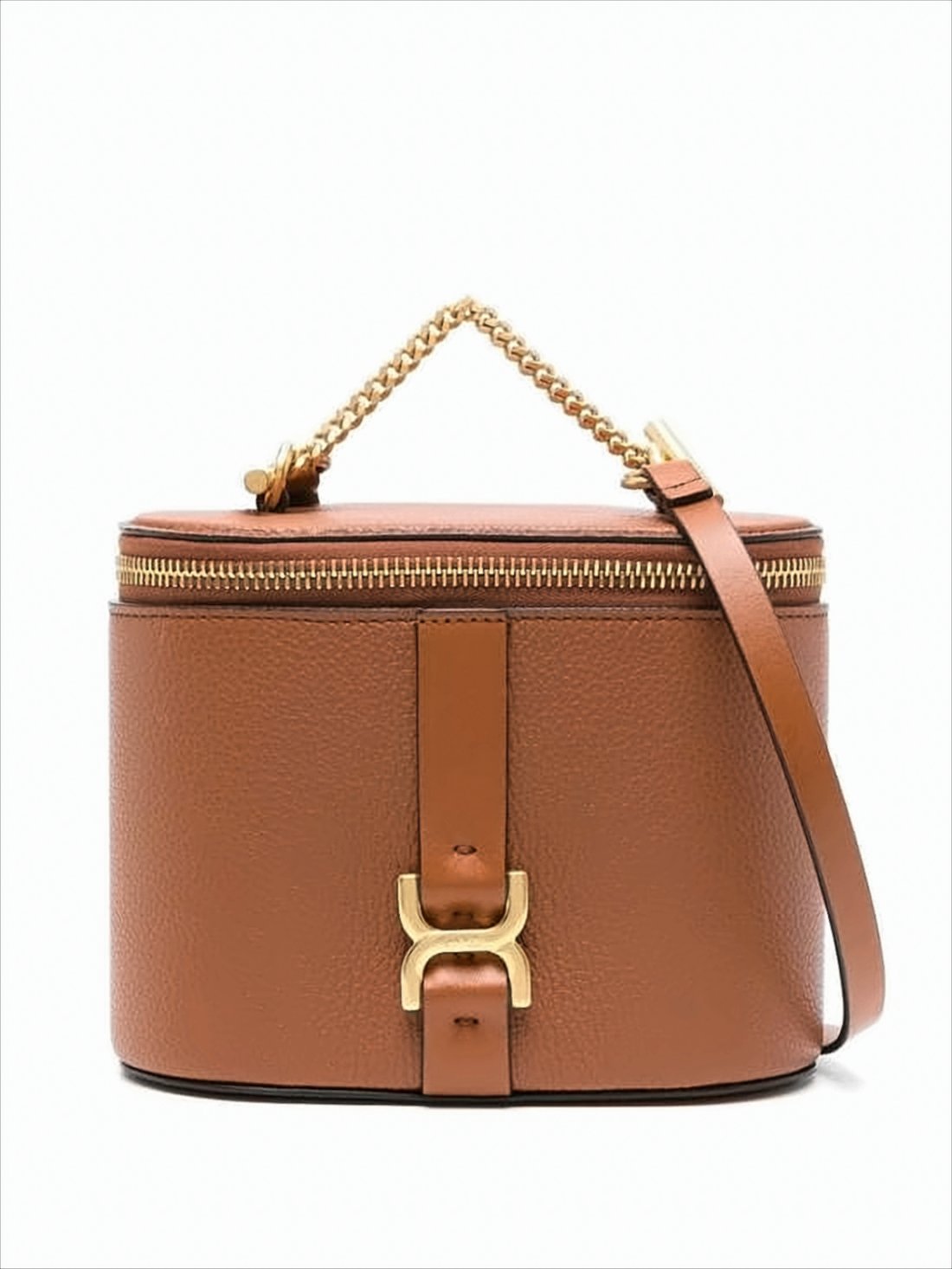 Textured Cowhide Shoulder Bag