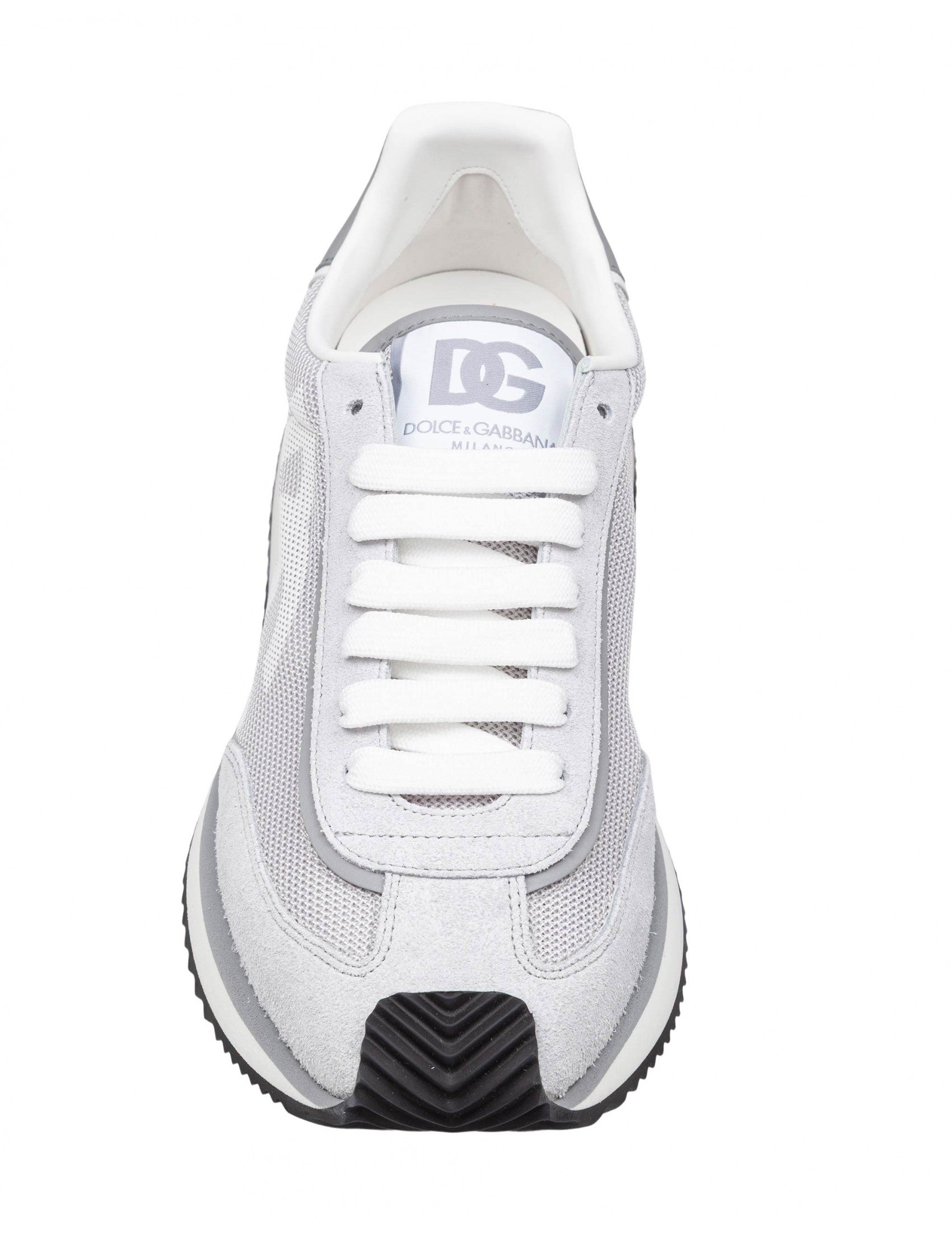 Sneaker Cushion In Mixed Materials Color Grey/White
