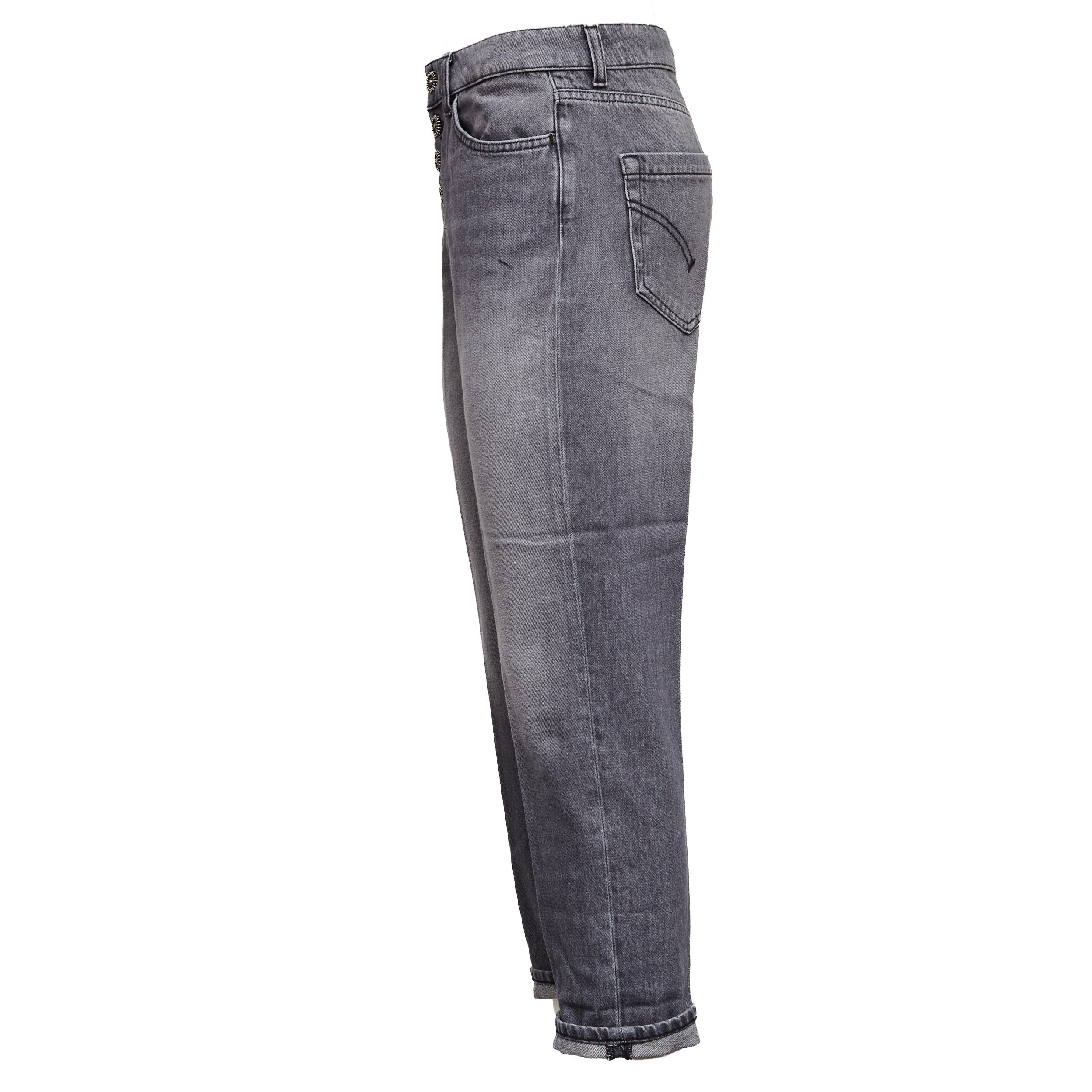 Koons Loose Bottone Gioiello Jeans