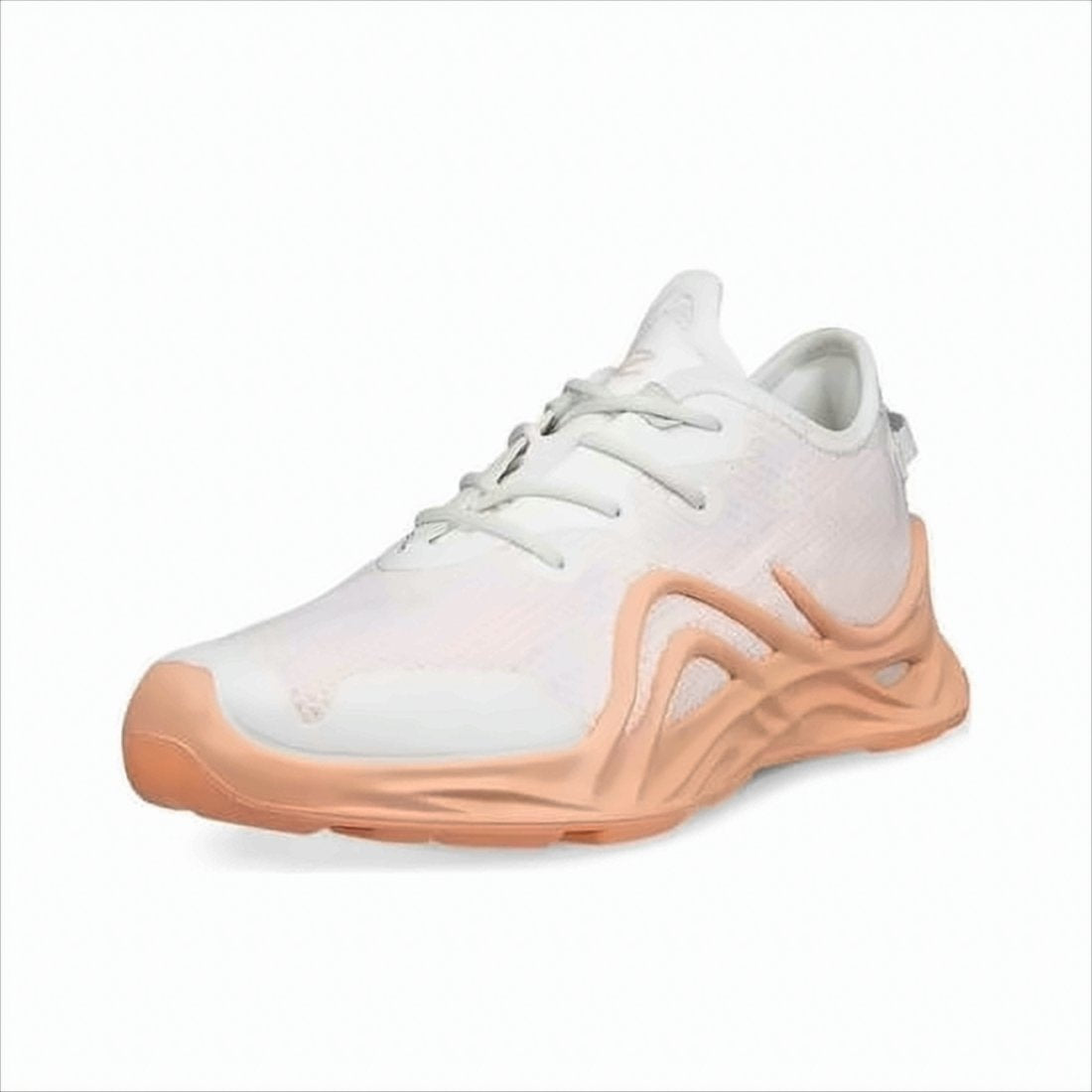 Breathable White Fabric Sneakers