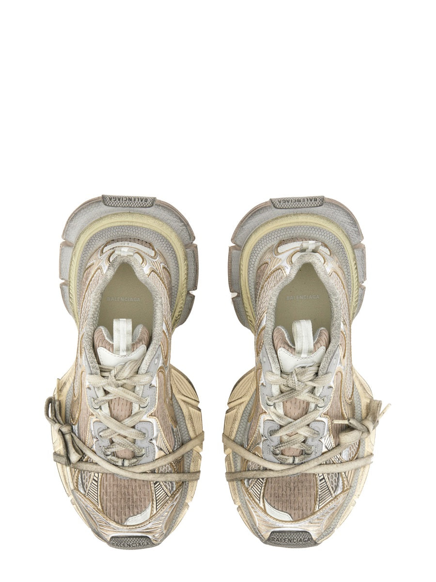 Chunky Oversized Sneakers with Layered Construction