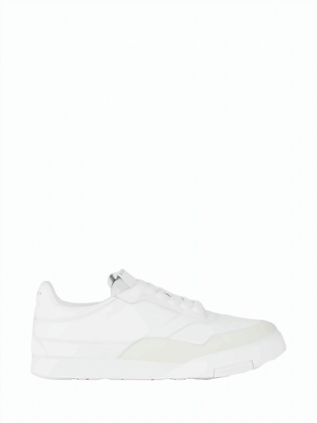 Low-Top Sneakers with Smooth Leather Finish